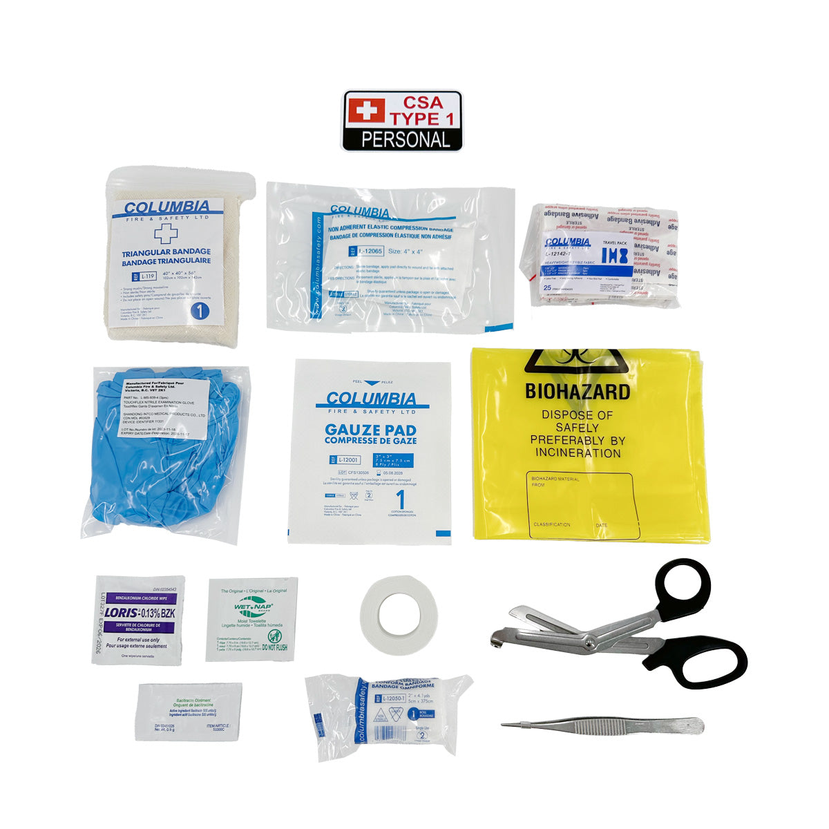 First Aid Kit ( TYPE 1 ) ( PERSONAL )