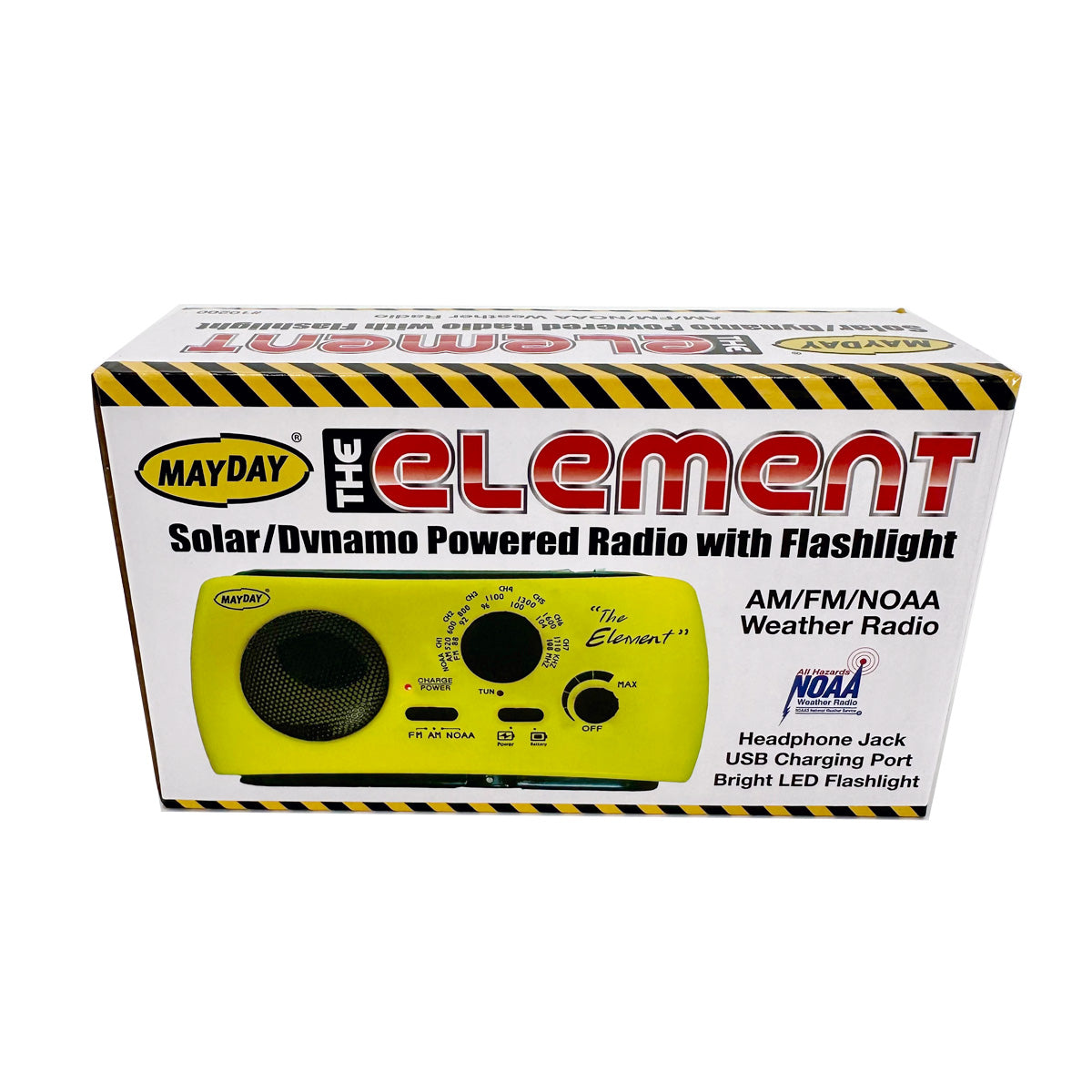 The Element - Radio/ Flashlight/ Solar Dynamo Combo
