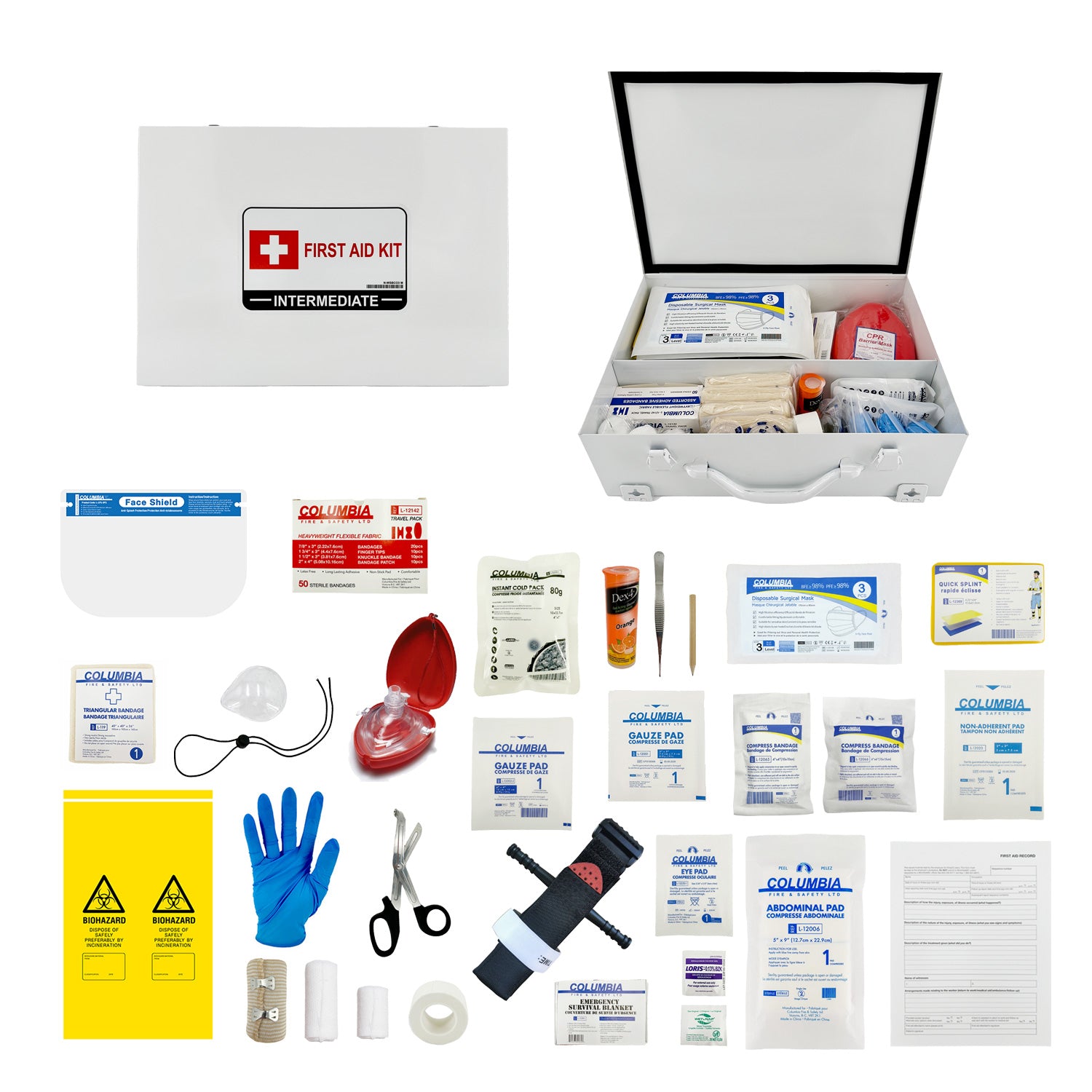 Worksafe BC ( Intermediate ) First Aid Kit