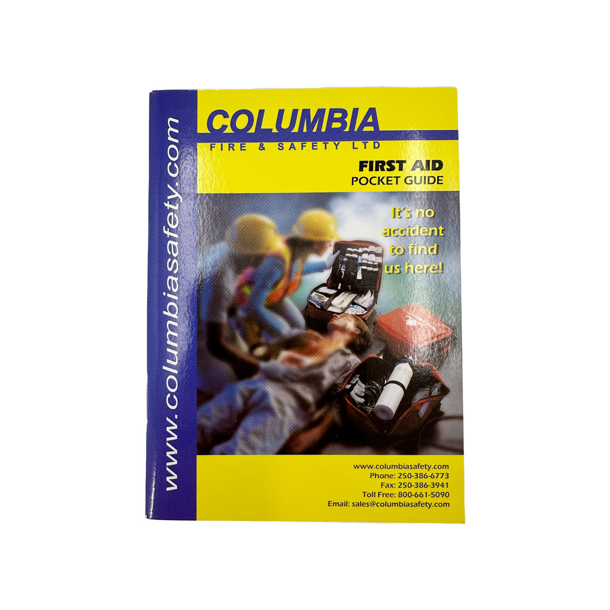 First Aid Pocket Guide 3" x 5" ( 7cm x 12cm )