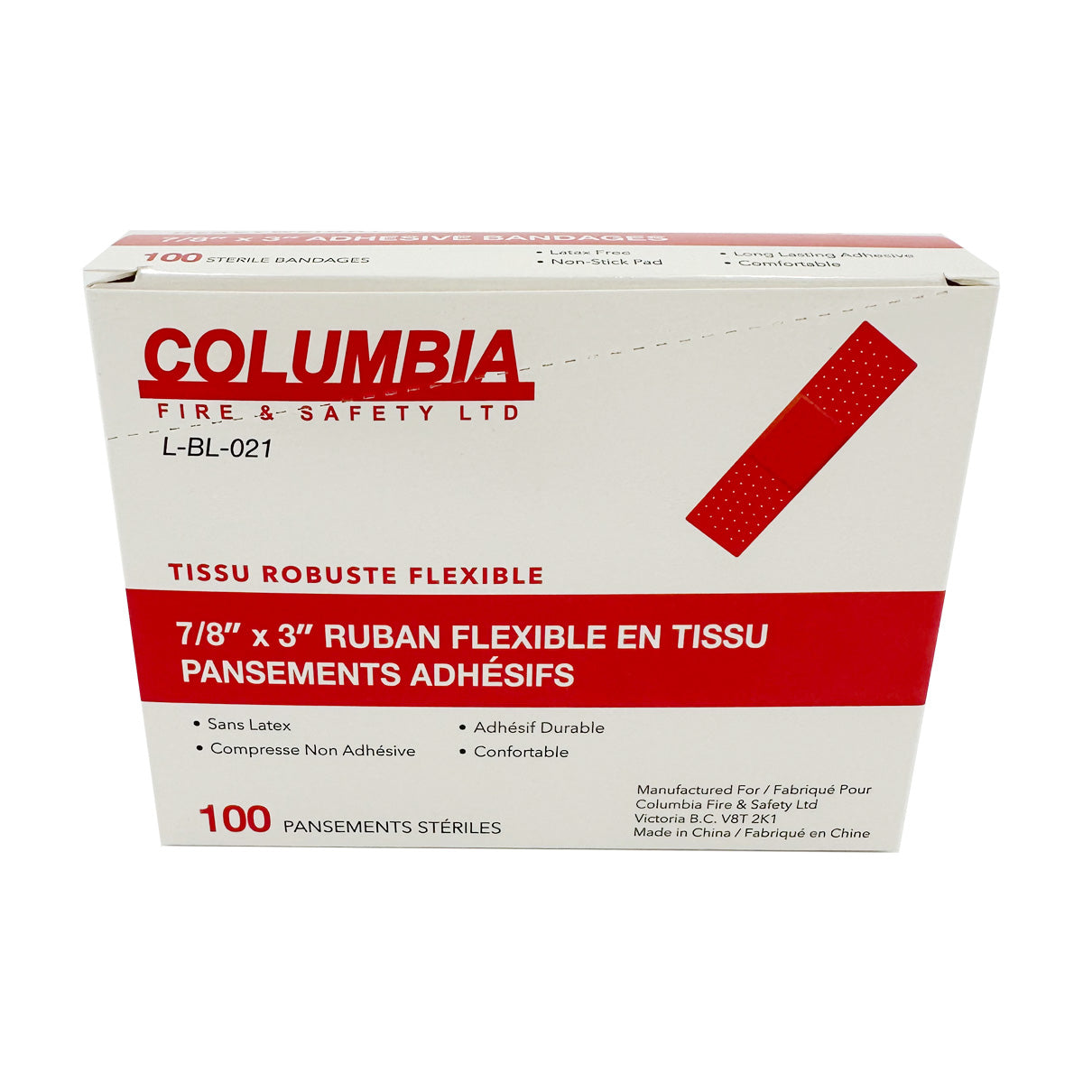 Bandaids ( STRIP ) HW Fabric 7/8" X 3" ( 2.23cm x 7.62cm )