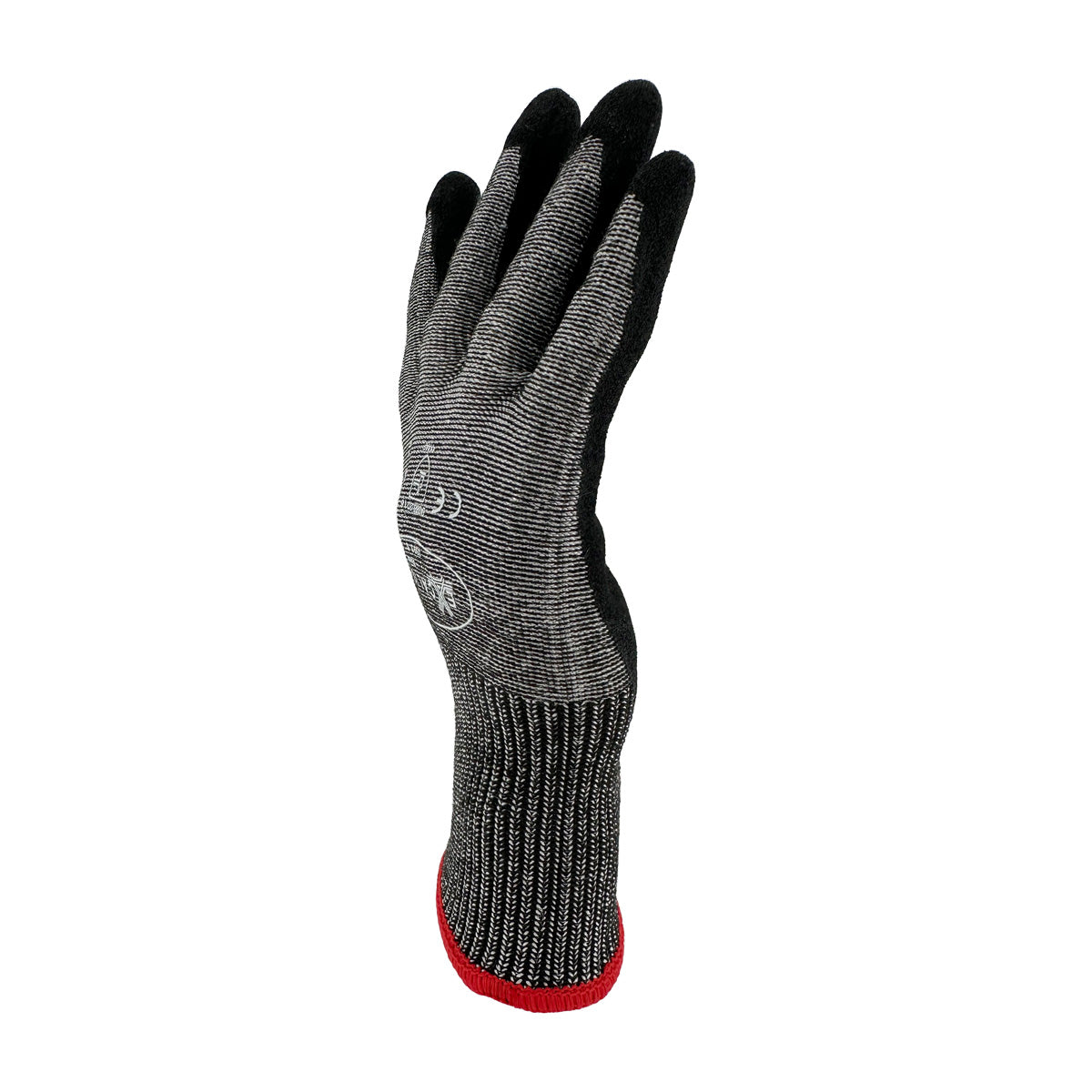 CFS-Cut 13 gauge nylon glass fiber and liner coated black sandy finished A6