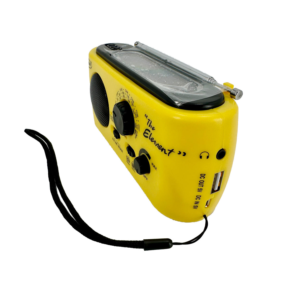 The Element - Radio/ Flashlight/ Solar Dynamo Combo