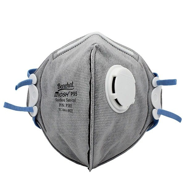 Benehal NIOSH Certified P95 Facepiece W/Active Carbon layer,( 10/box)