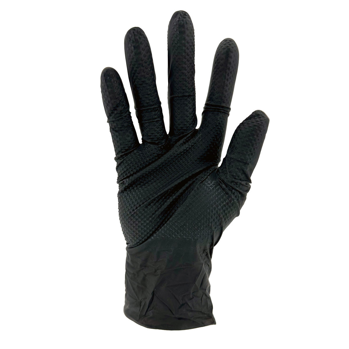 Nitrile Gloves HD/PF Black (8 MIL) 100/BX