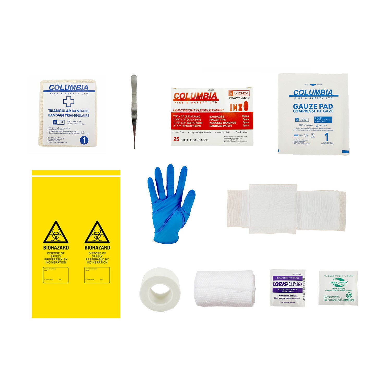 Worksafe BC ( Personal ) First Aid Kit