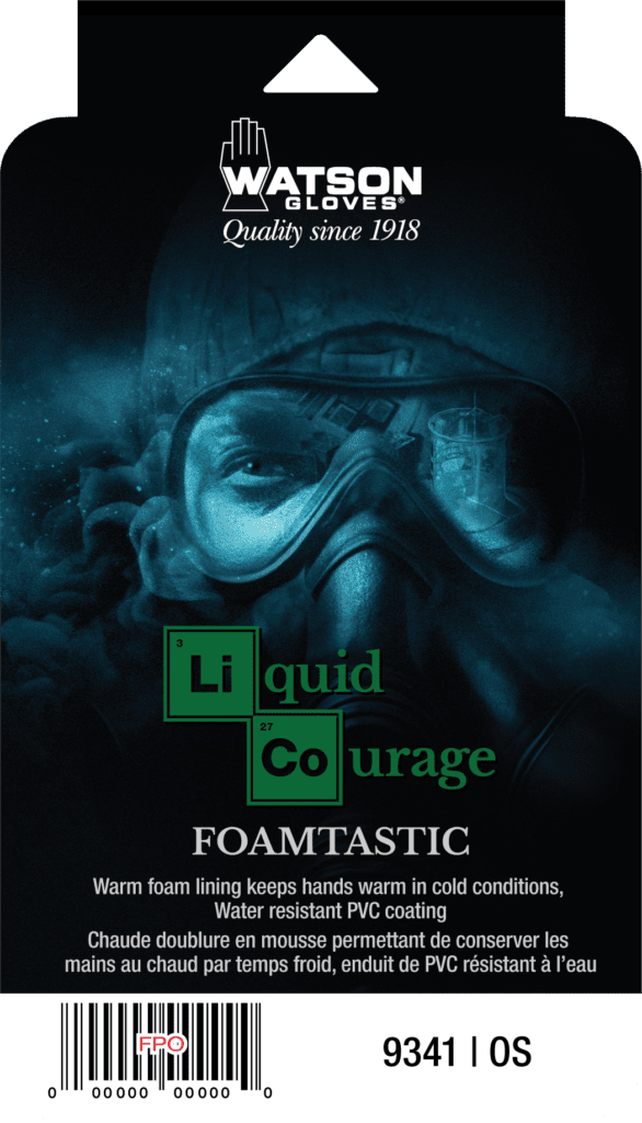 Foamtastic ,FOAM LINING/DD PVC/12” gauntlet cuff for maximum protection