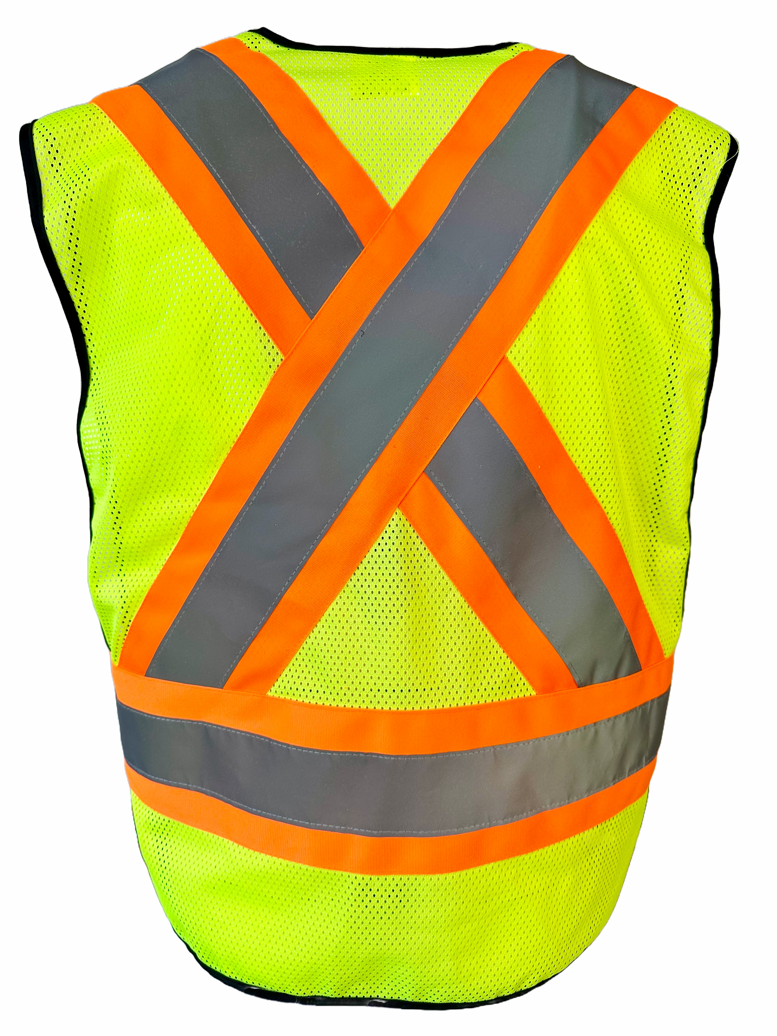 Mesh Traffic Vest W/ Reflective Tape