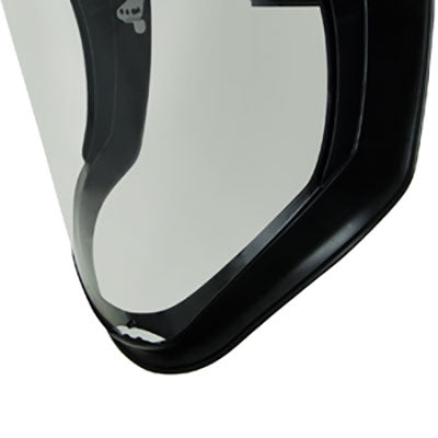 Bionic Face Shield with Clear Polycarbonate Visor and Anti-Fog/Hard Coat