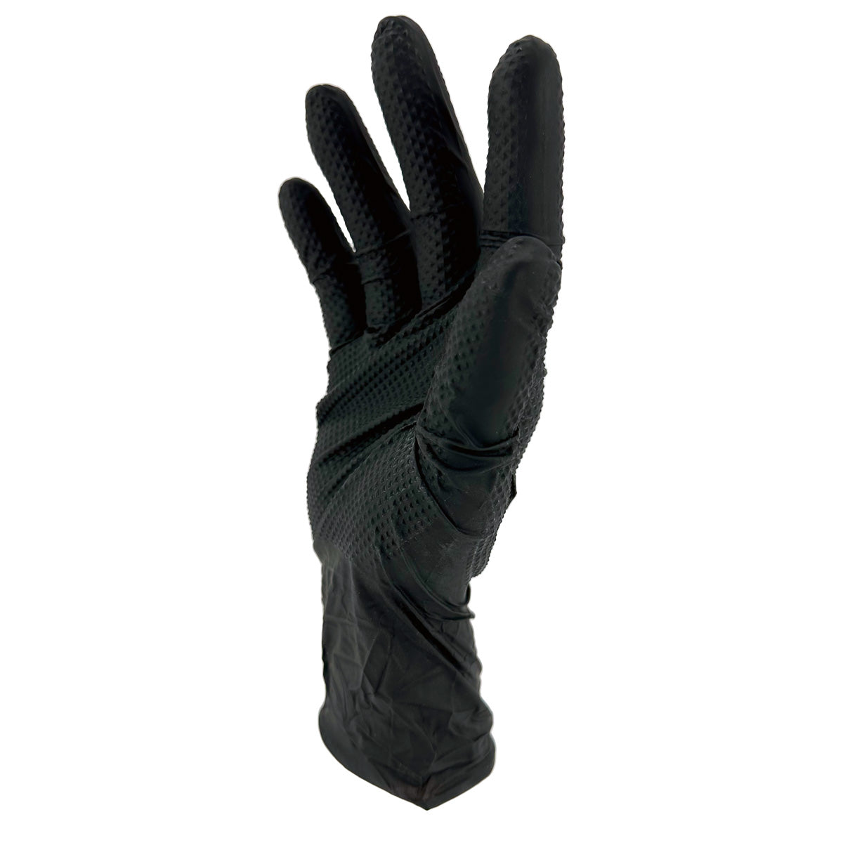 Nitrile Gloves HD/PF Black (8 MIL) 100/BX