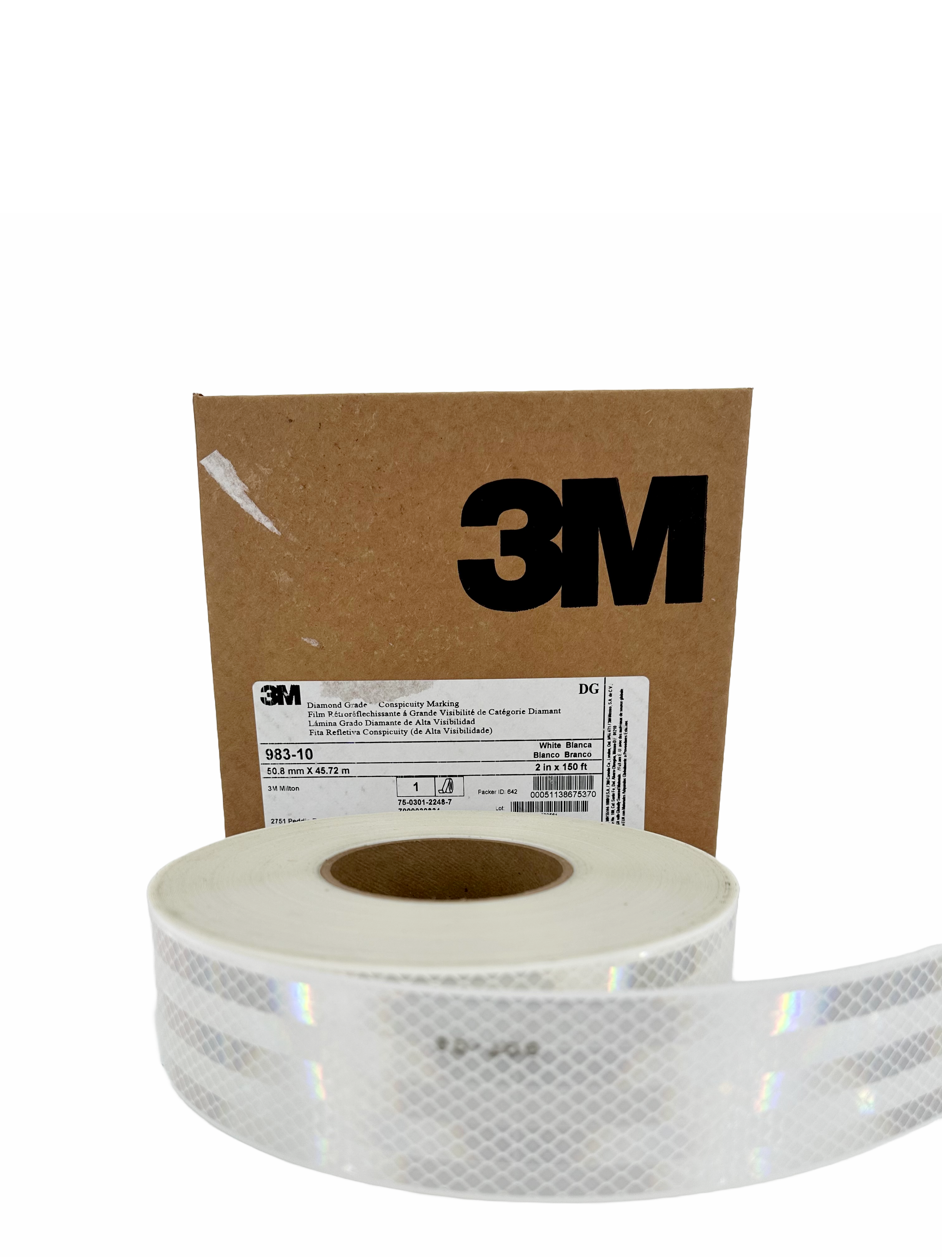 Reflective Tape (SILVER) Self Adhesive - Sold by the FT