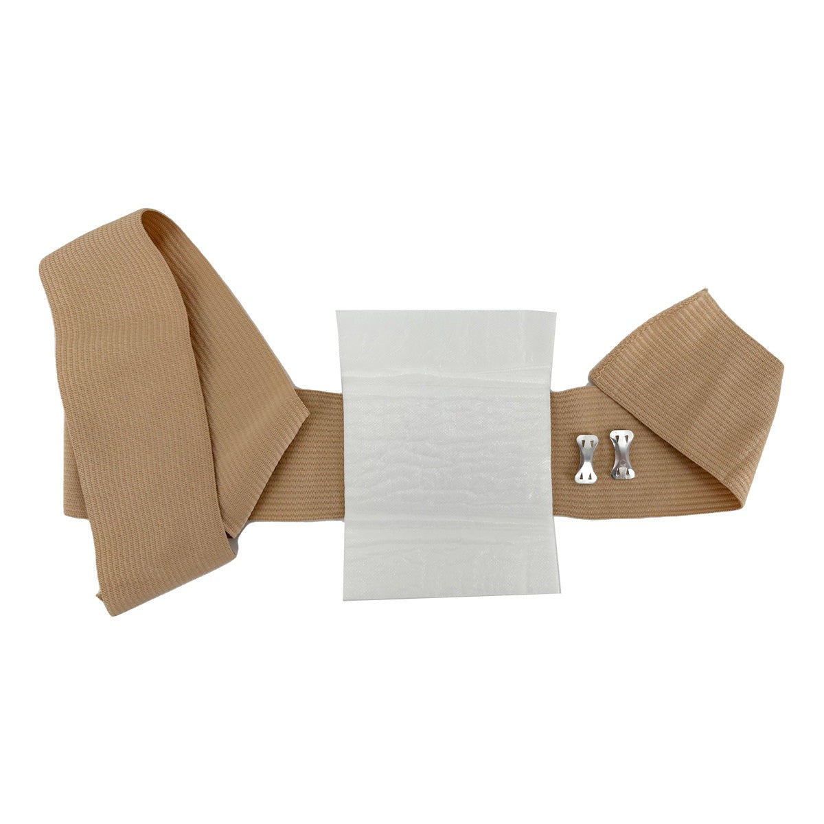 Pressure Dressing W/ Elastic ties 4.5 X 6.5" ( 11.5 x 16.5cm )