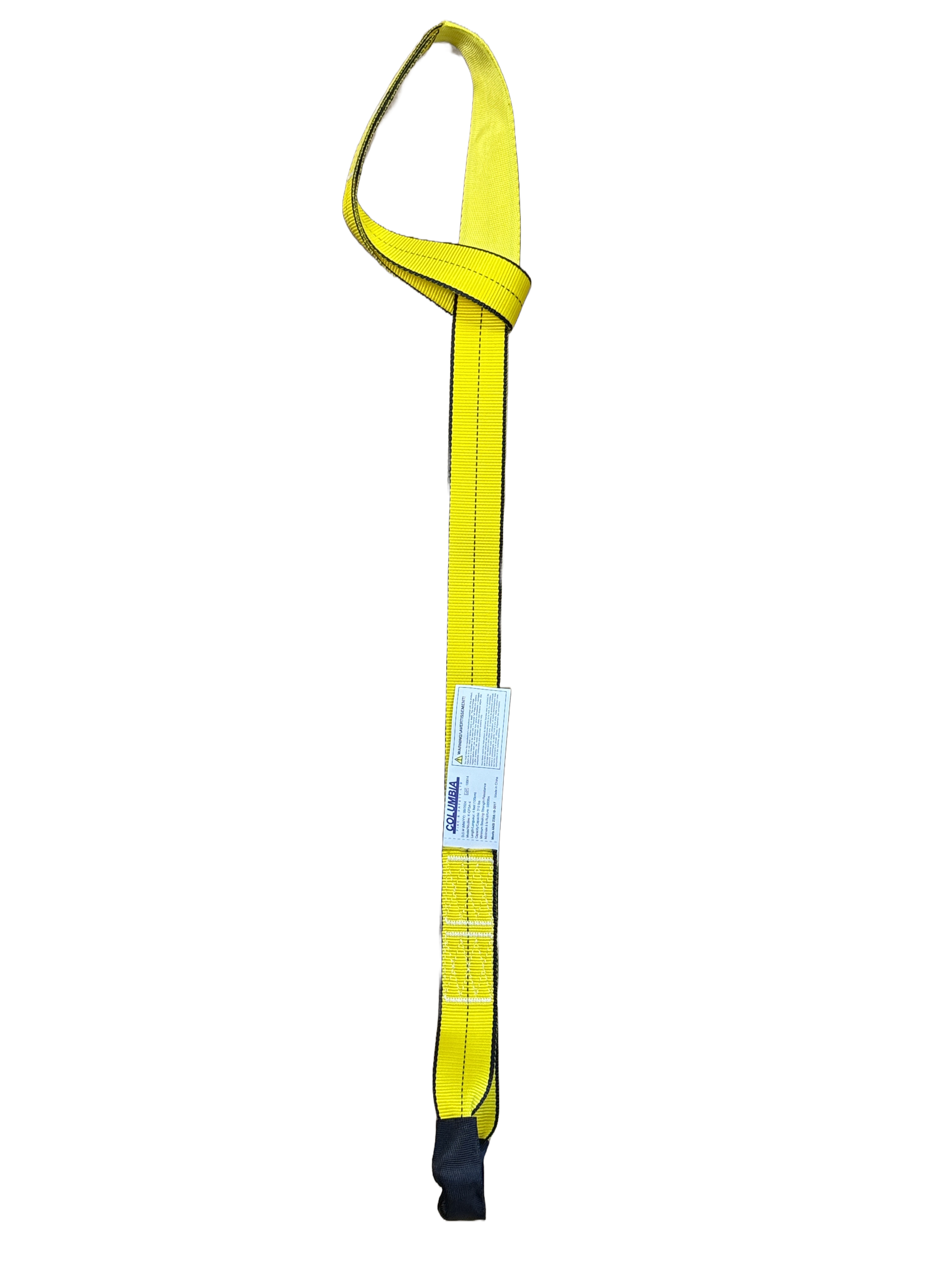 Anchor Strap Yellow W/8" Sleeve