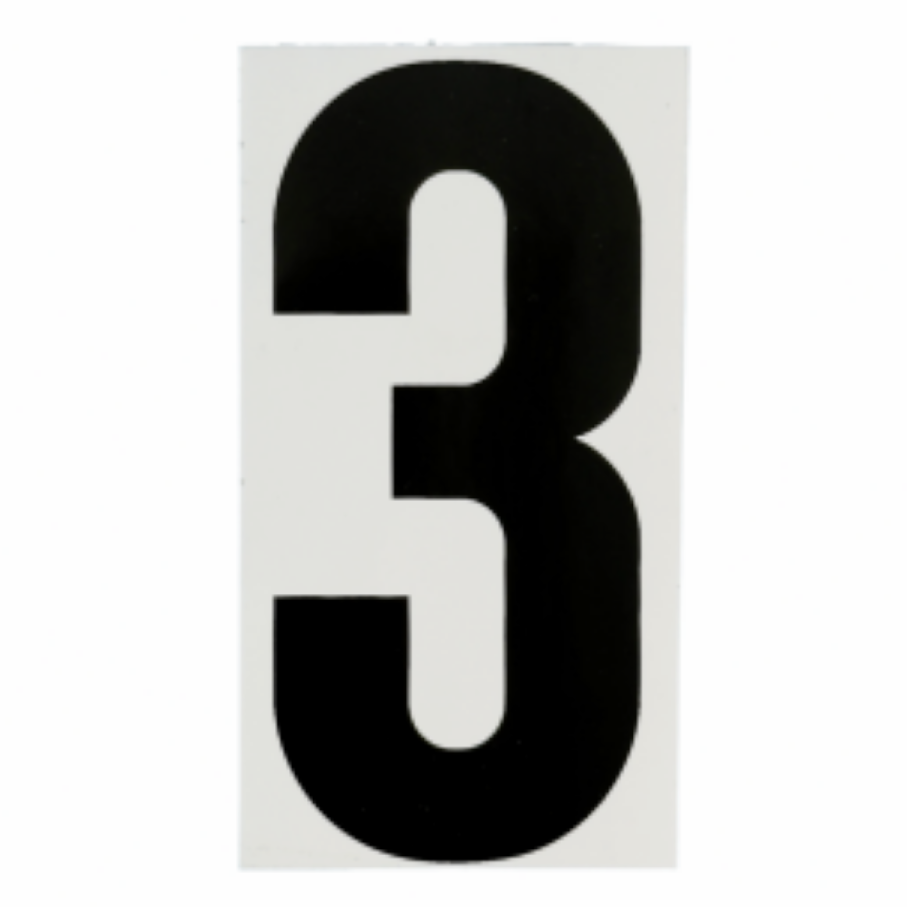 Placard - Number