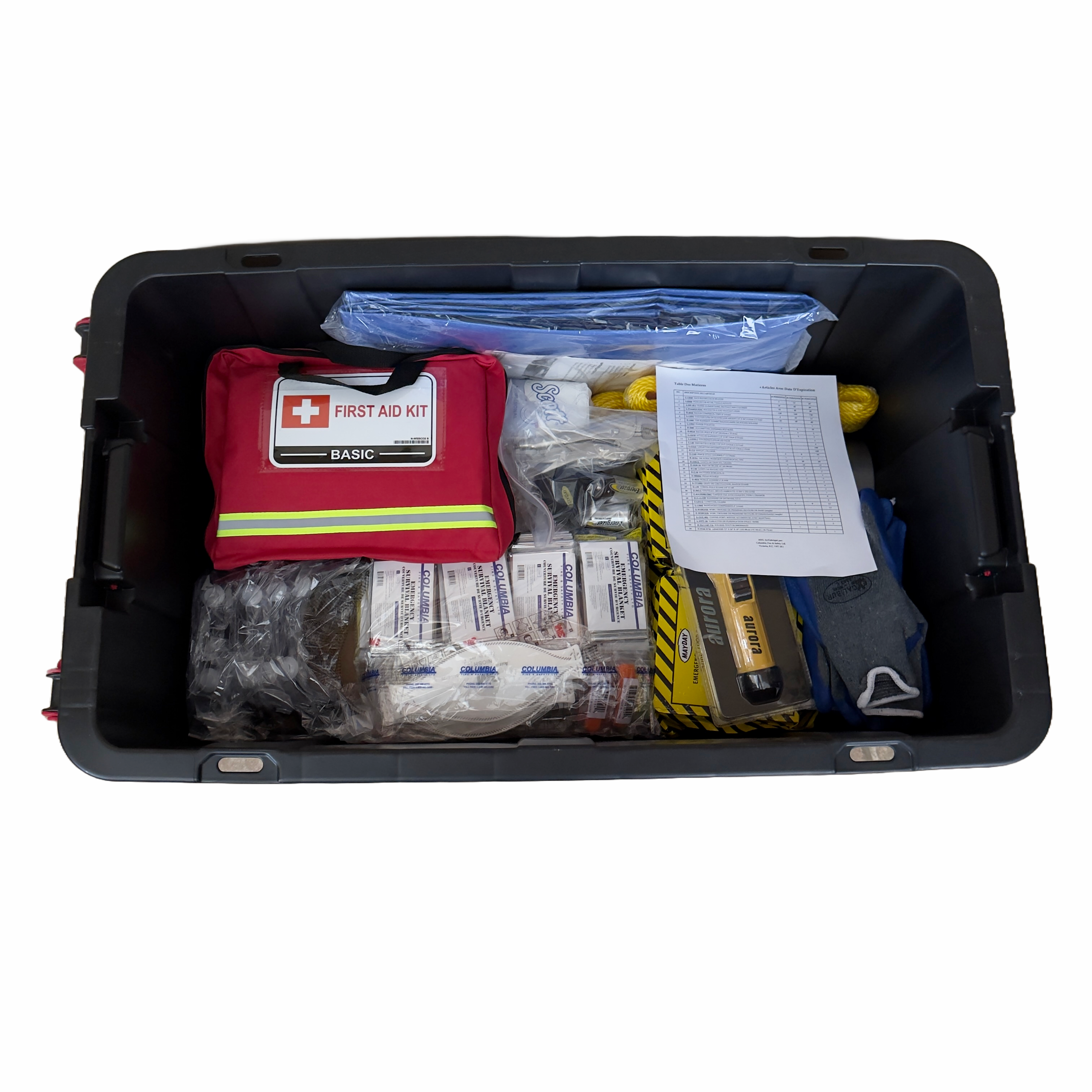 Survival Kit ( 10 PERSON ) 72 Hrs