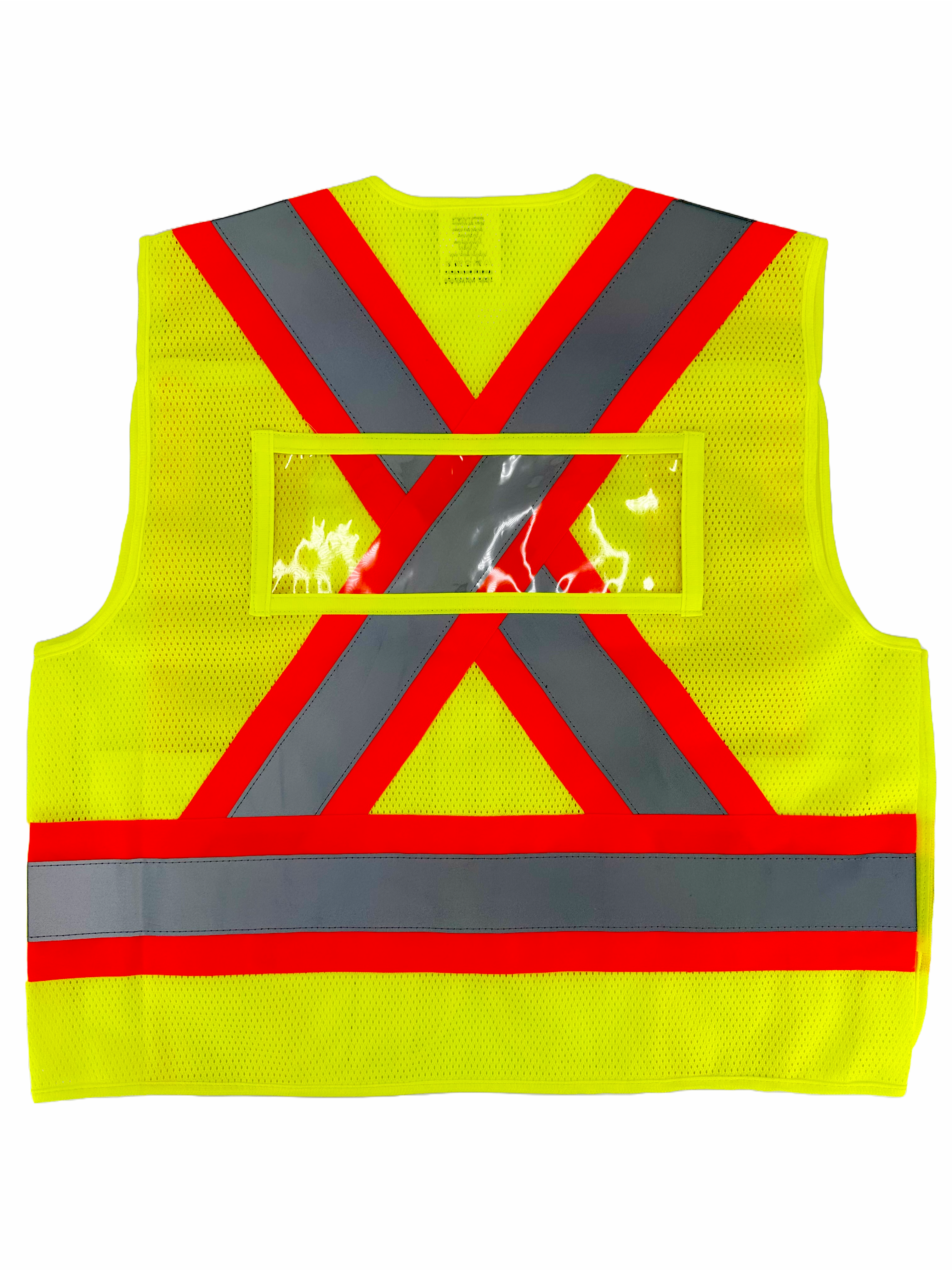 Cruiser Vest ( YELLOW ) W/ Reflective Tape