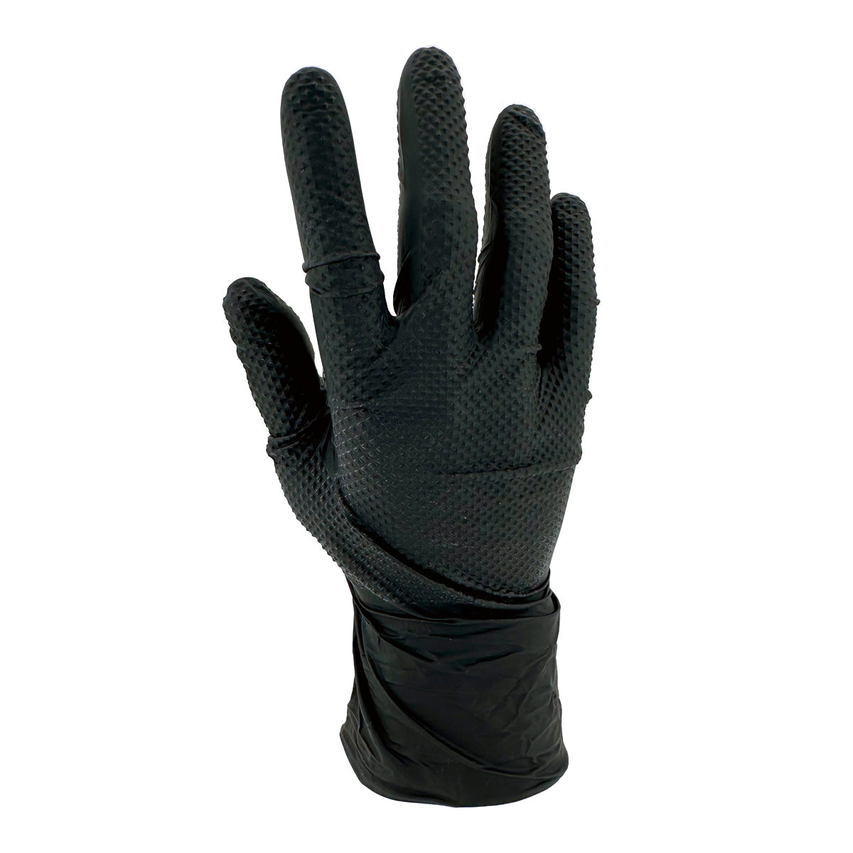 Nitrile Gloves HD/PF Black (8 MIL) 100/BX