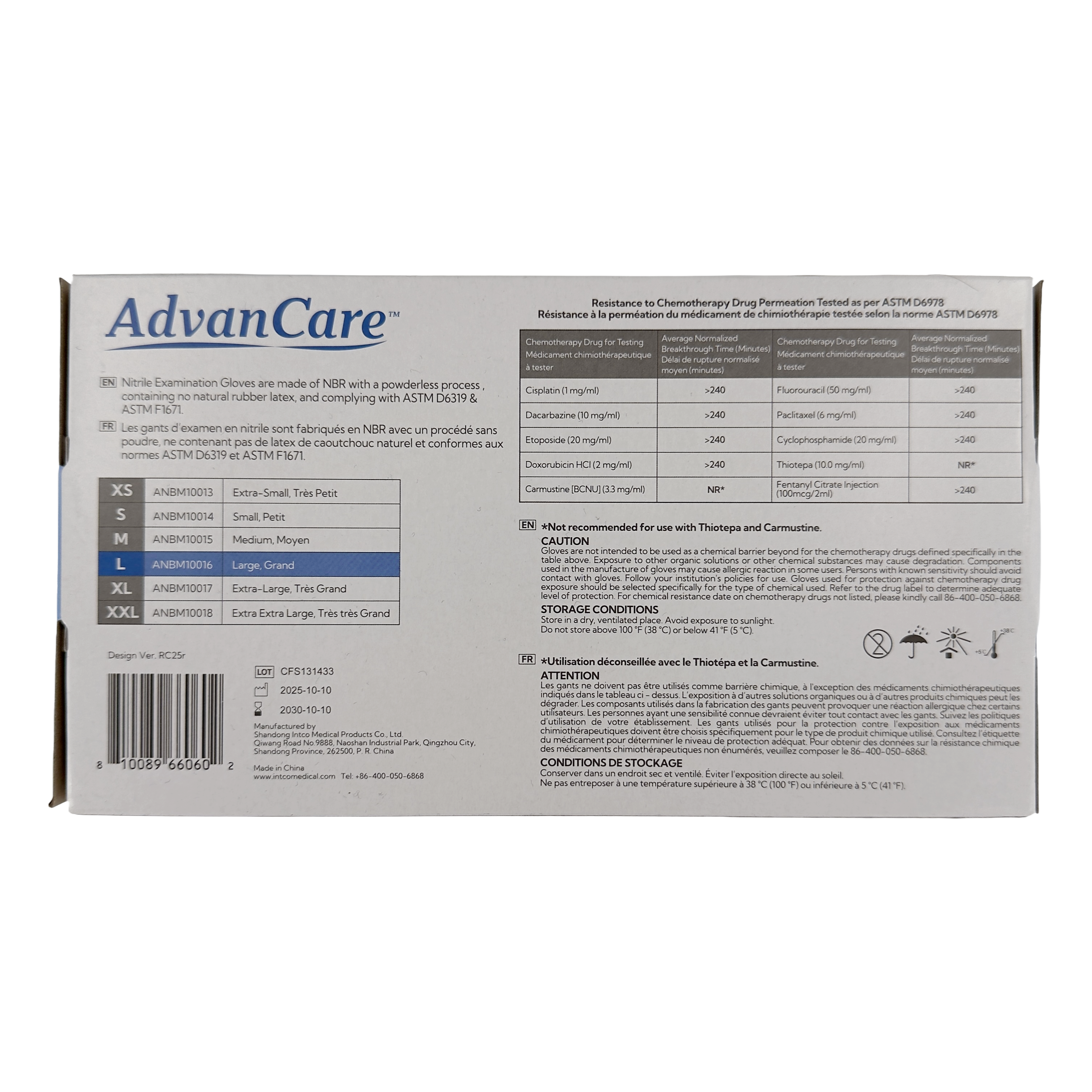 Nitrile Gloves ( Blue ) 4 Mil 100/BX