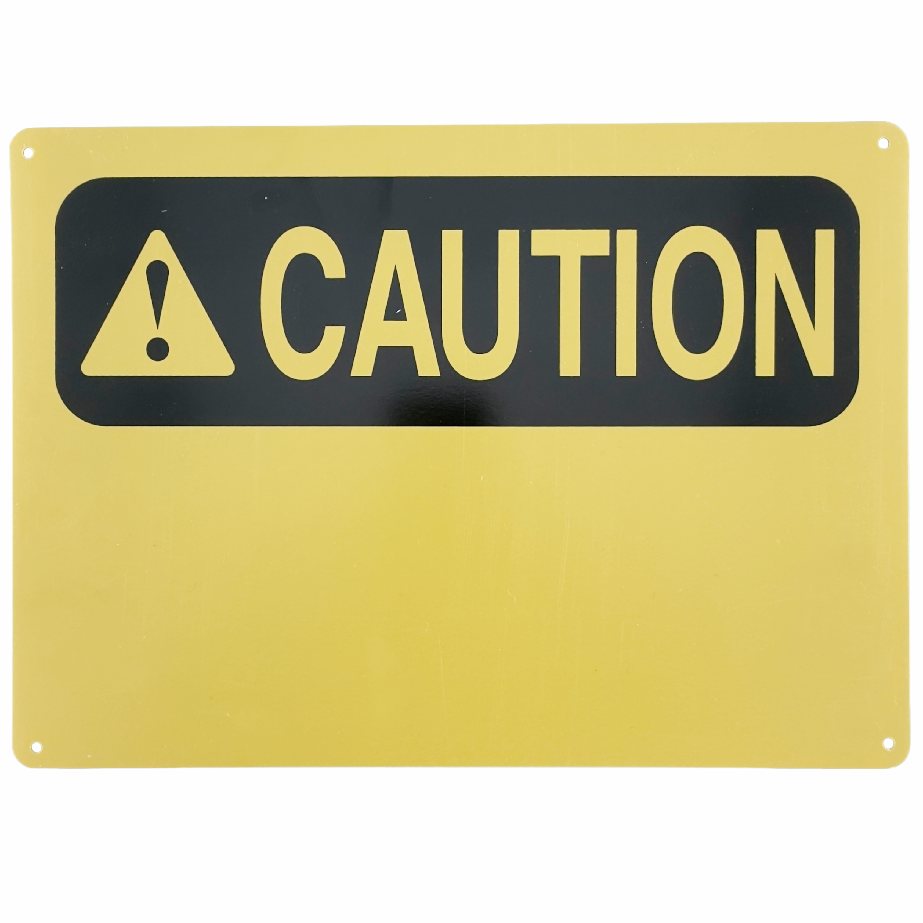 Caution - Blank