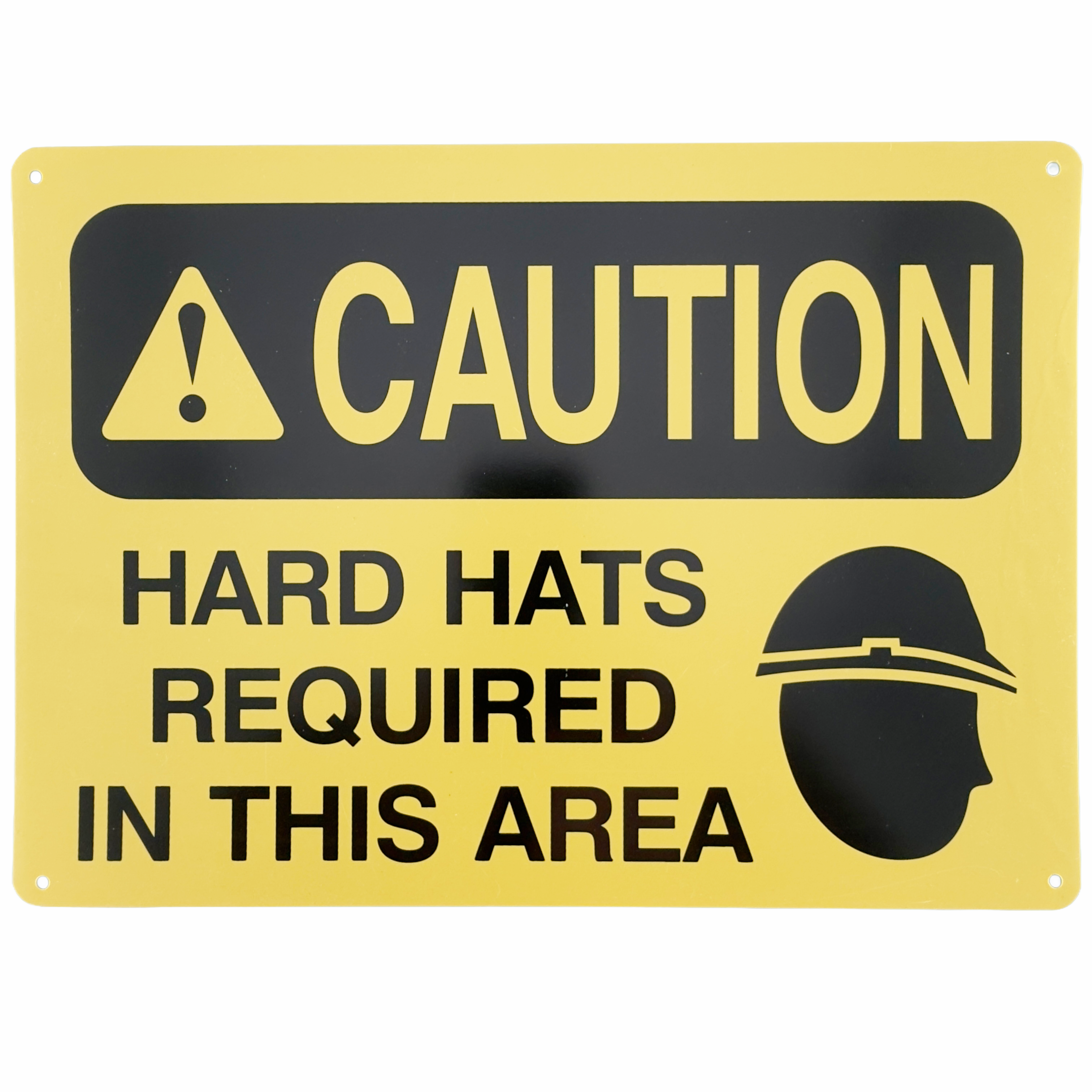 Caution - Hard Hats Required In This Area