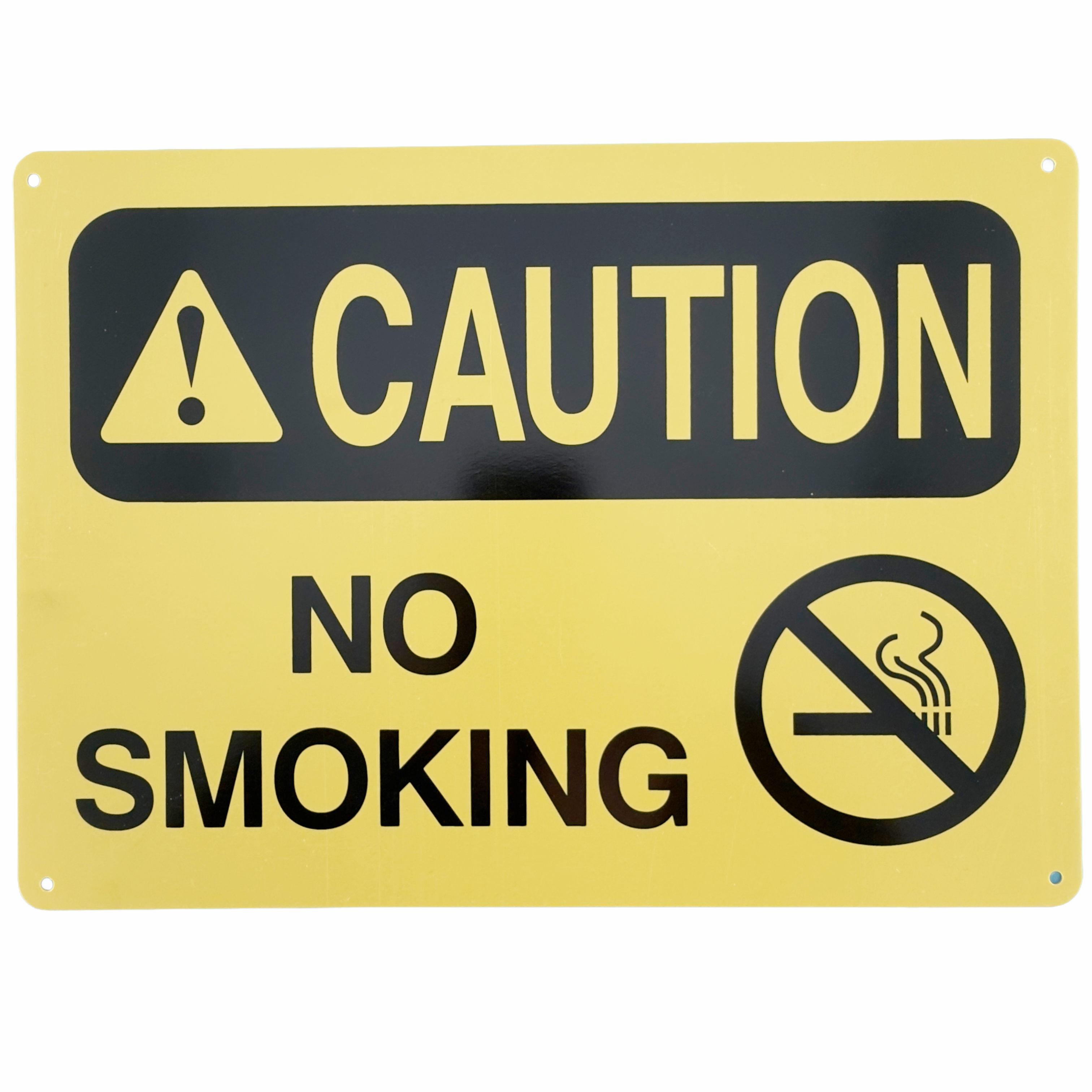 Caution - No Smoking