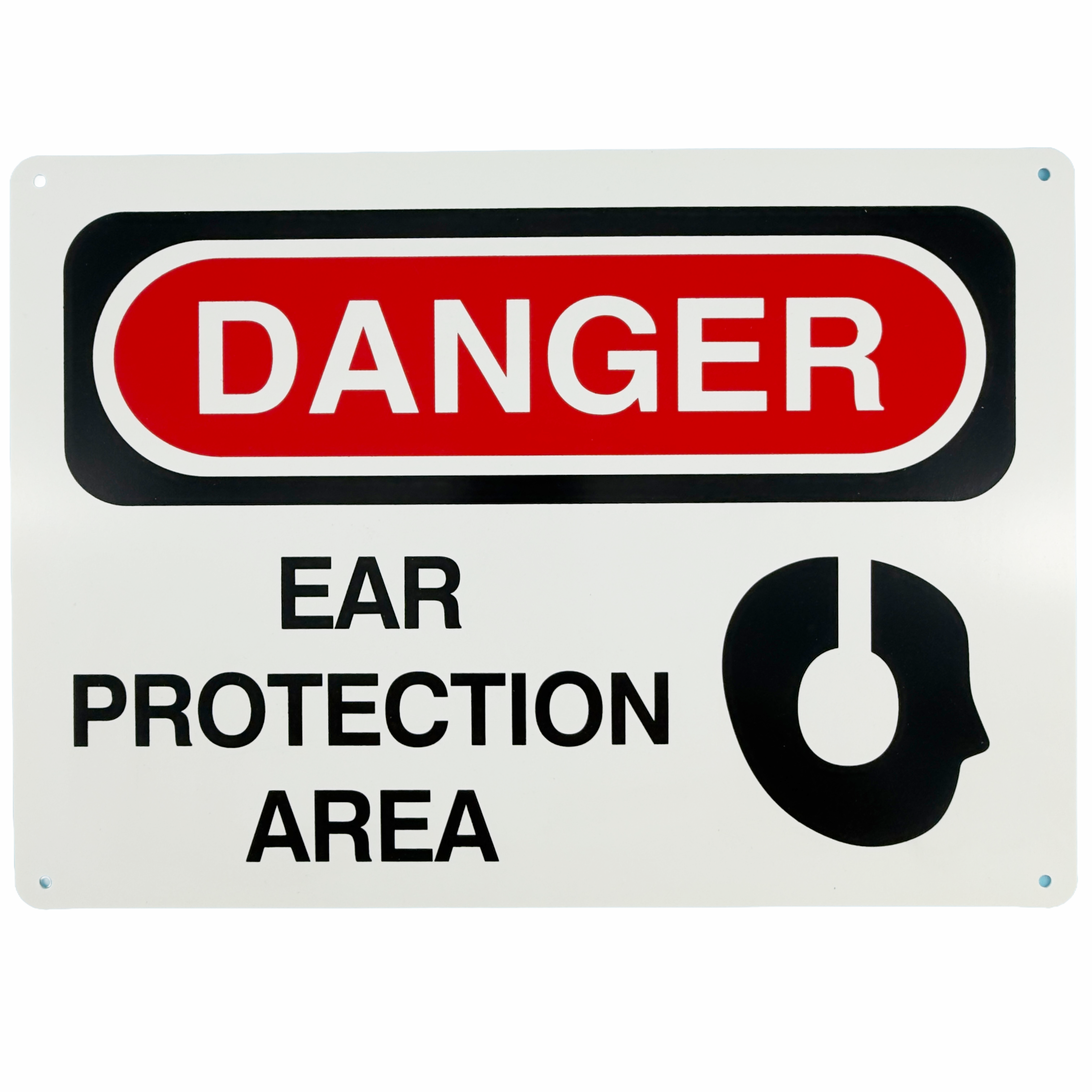 Danger - Ear Protection Area