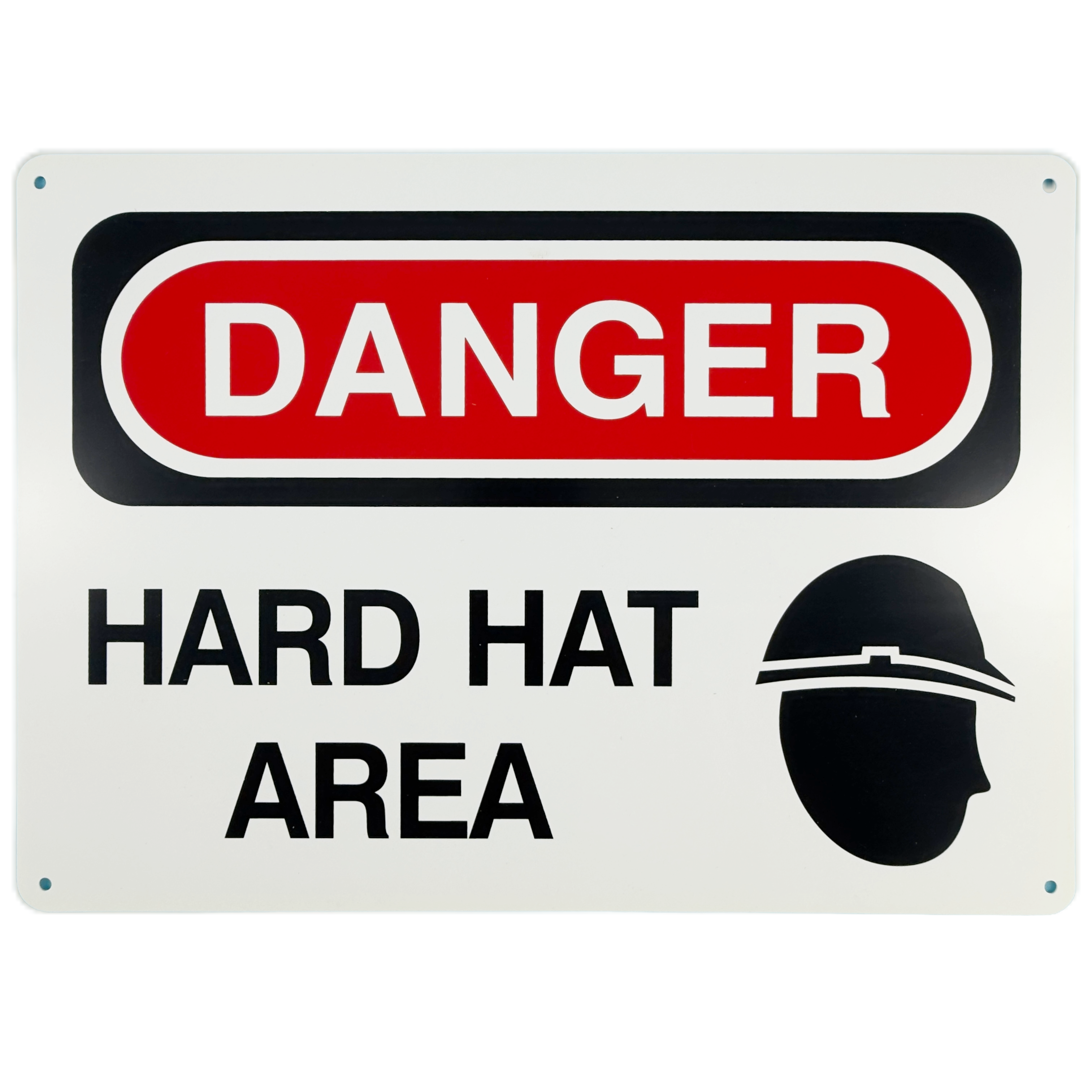 Danger - Hard Hat Area
