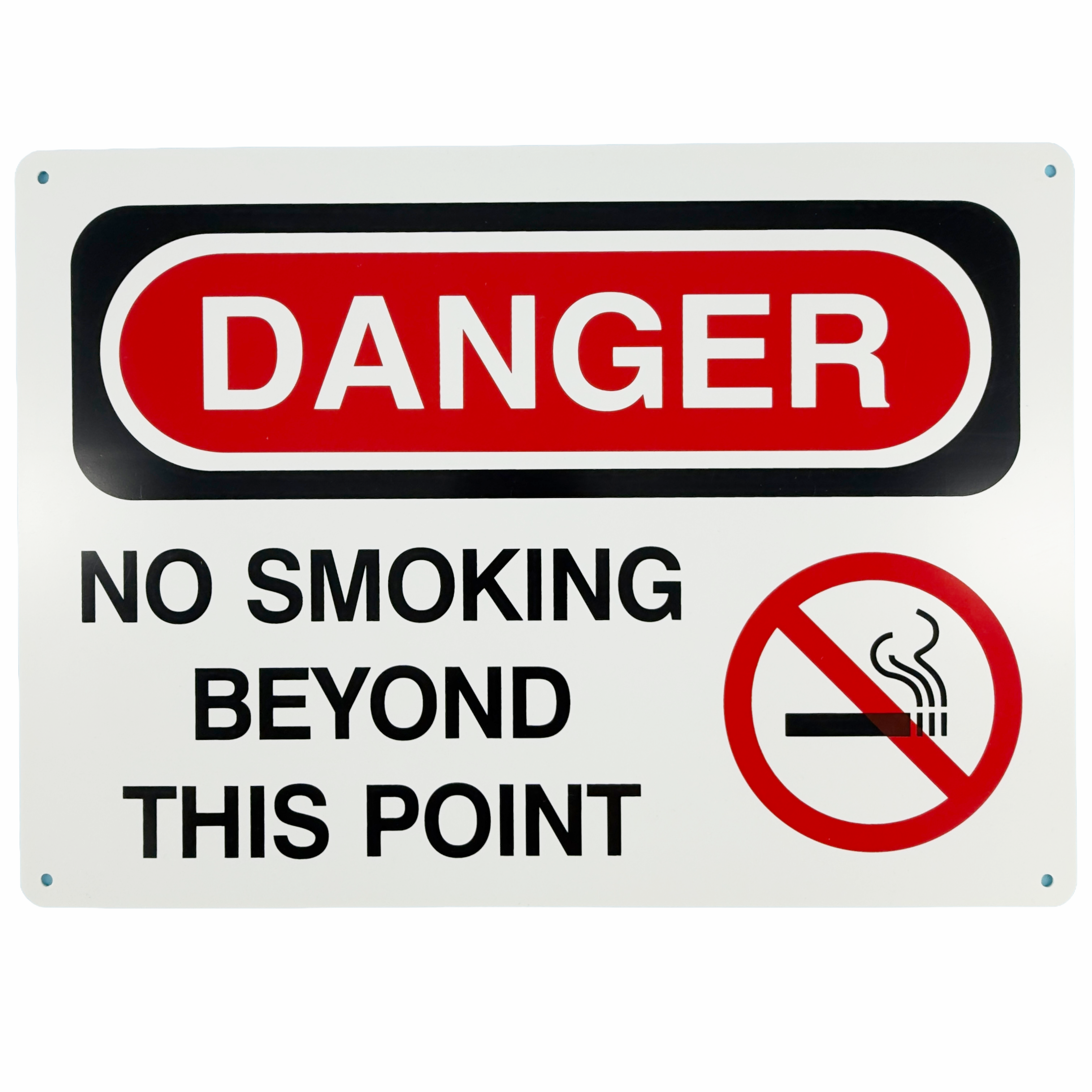 Danger - No Smoking Beyond This Point