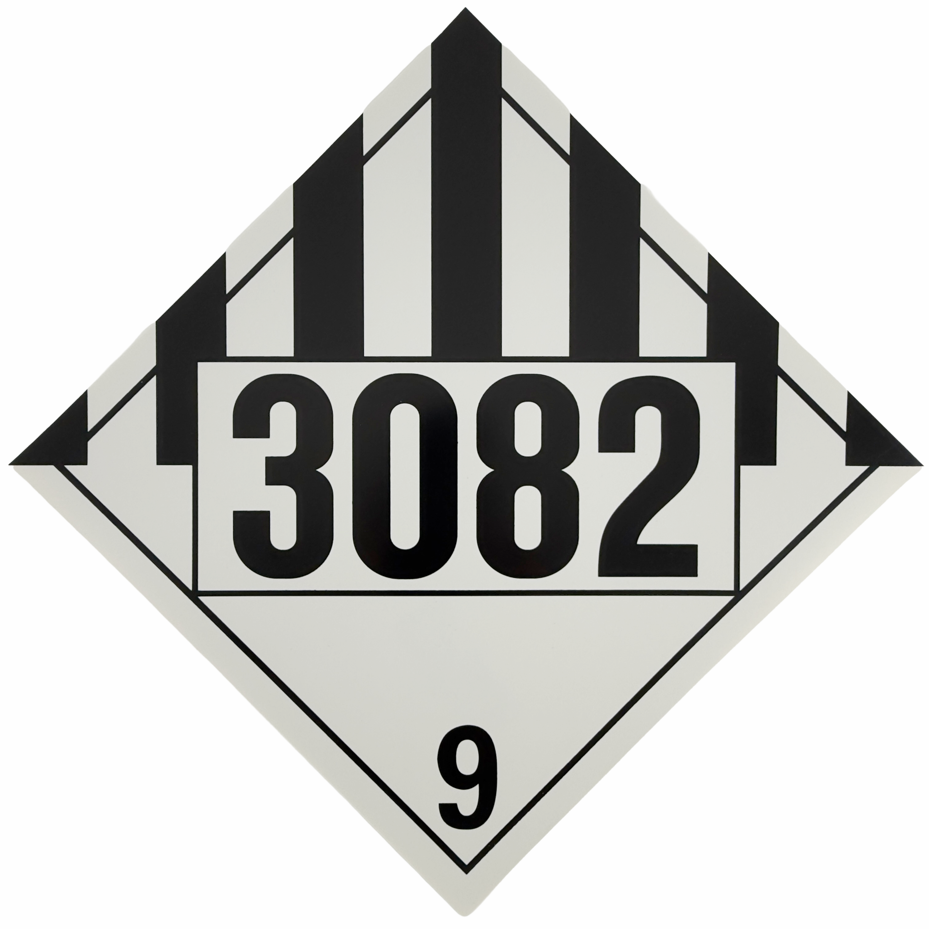 Placard, Class 9 (3082) Environmentally Hazardous Substance, Liquid, n.o.s.