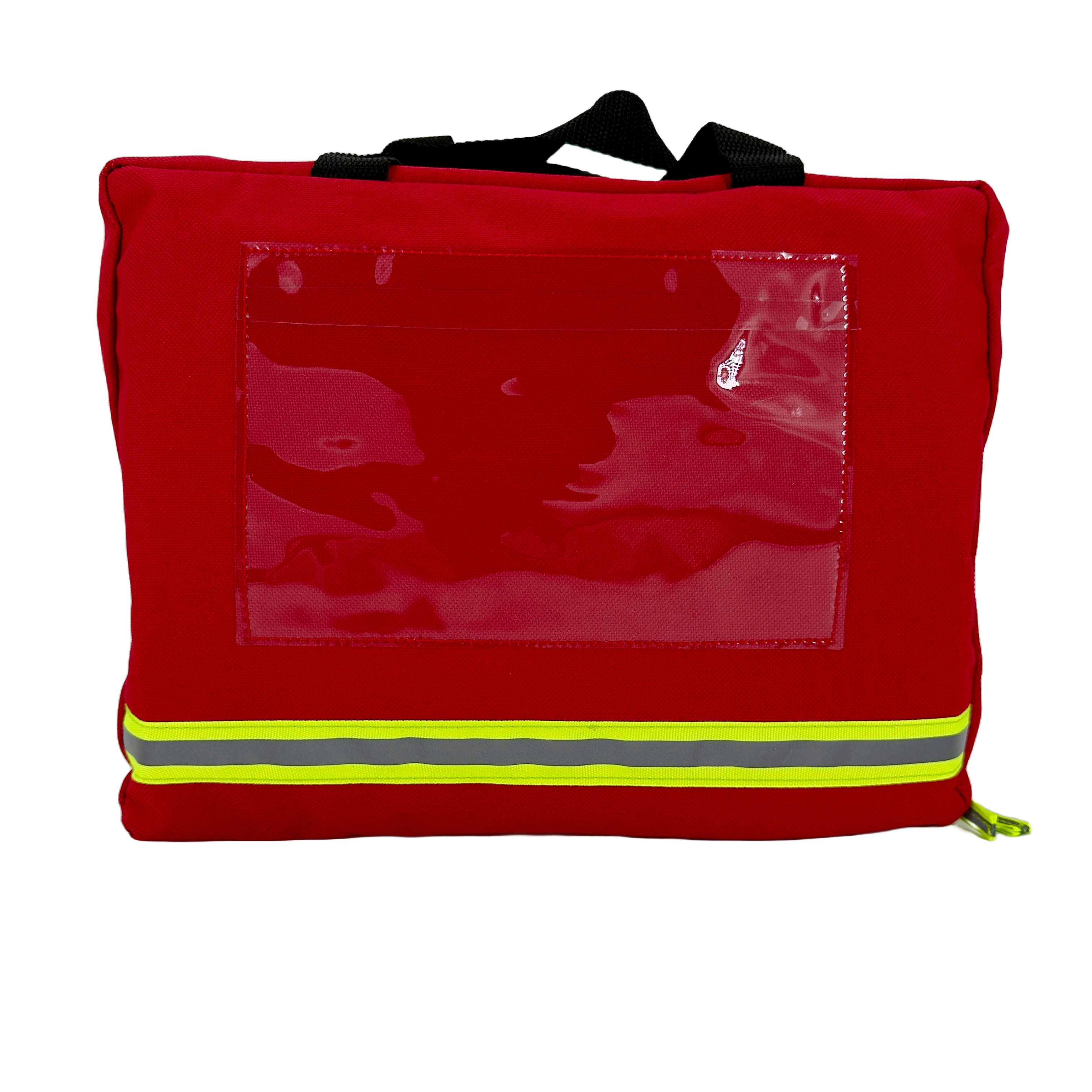 Bag, Red Nylon with Card Slot F/ First Aid Kits