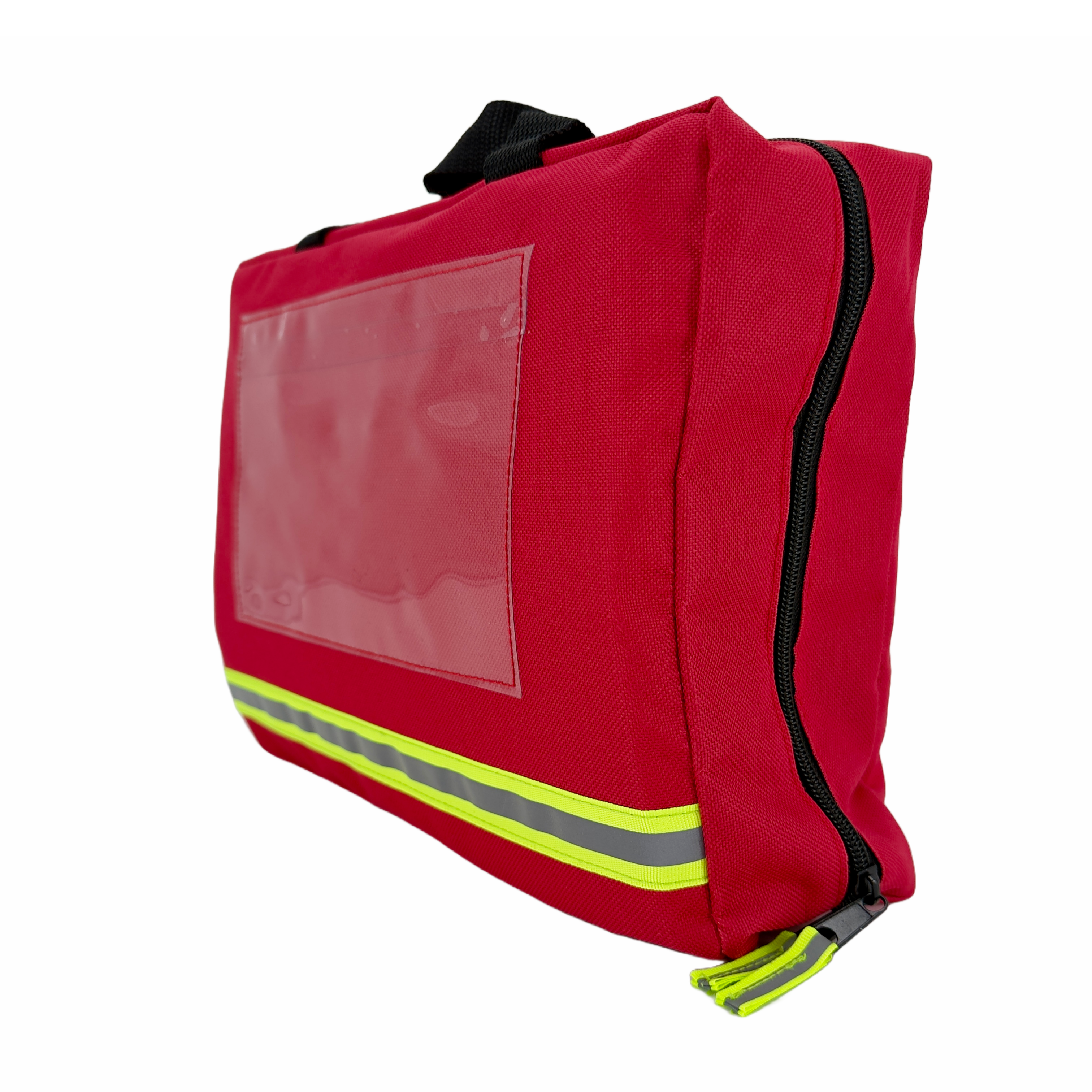 Bag, Red Nylon with Card Slot F/ First Aid Kits