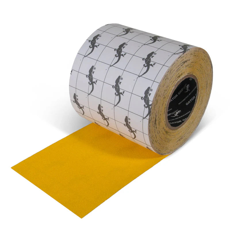 Gator Grip Safety Walk Tape, Yellow, 6" x 60 ft
