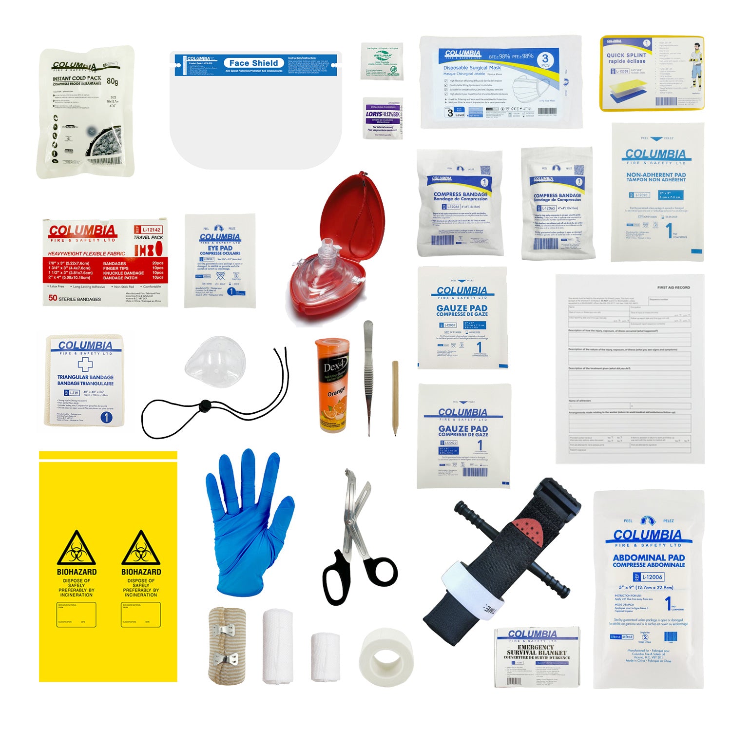 Worksafe BC ( Intermediate ) First Aid Kit