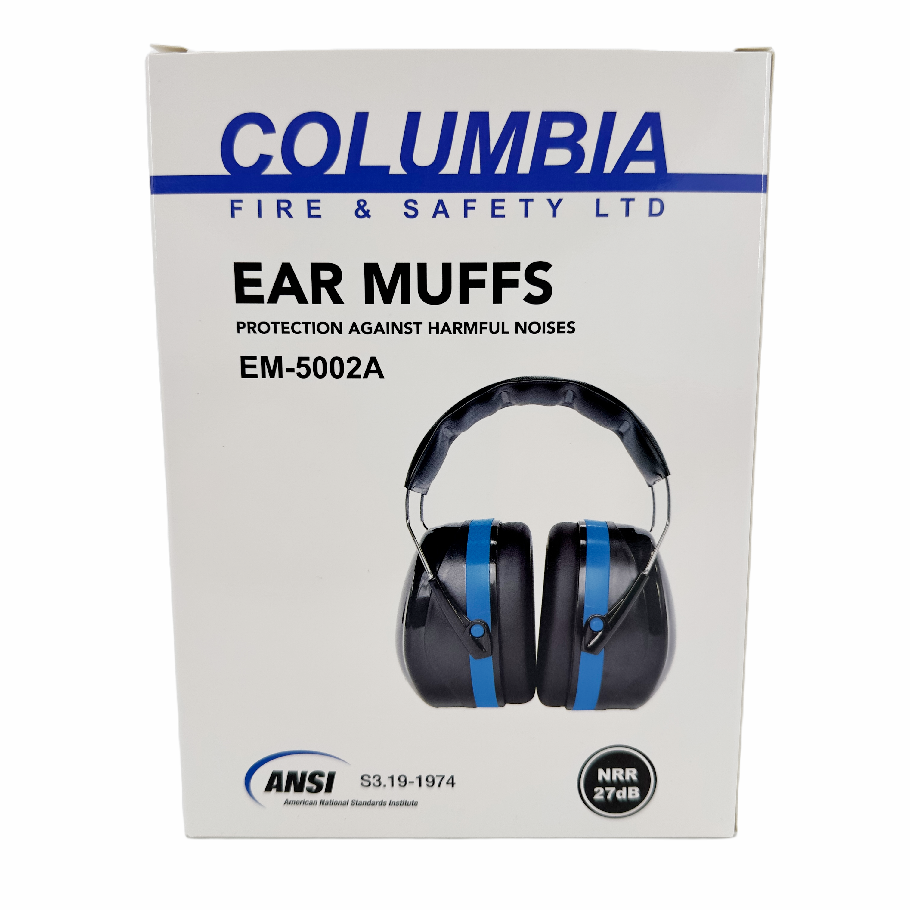 KOCH CHEMIE - EAR MUFFS コッホケミー イヤーマフ Columbia Ear Muffs ( 27 DB ) Over Head Style