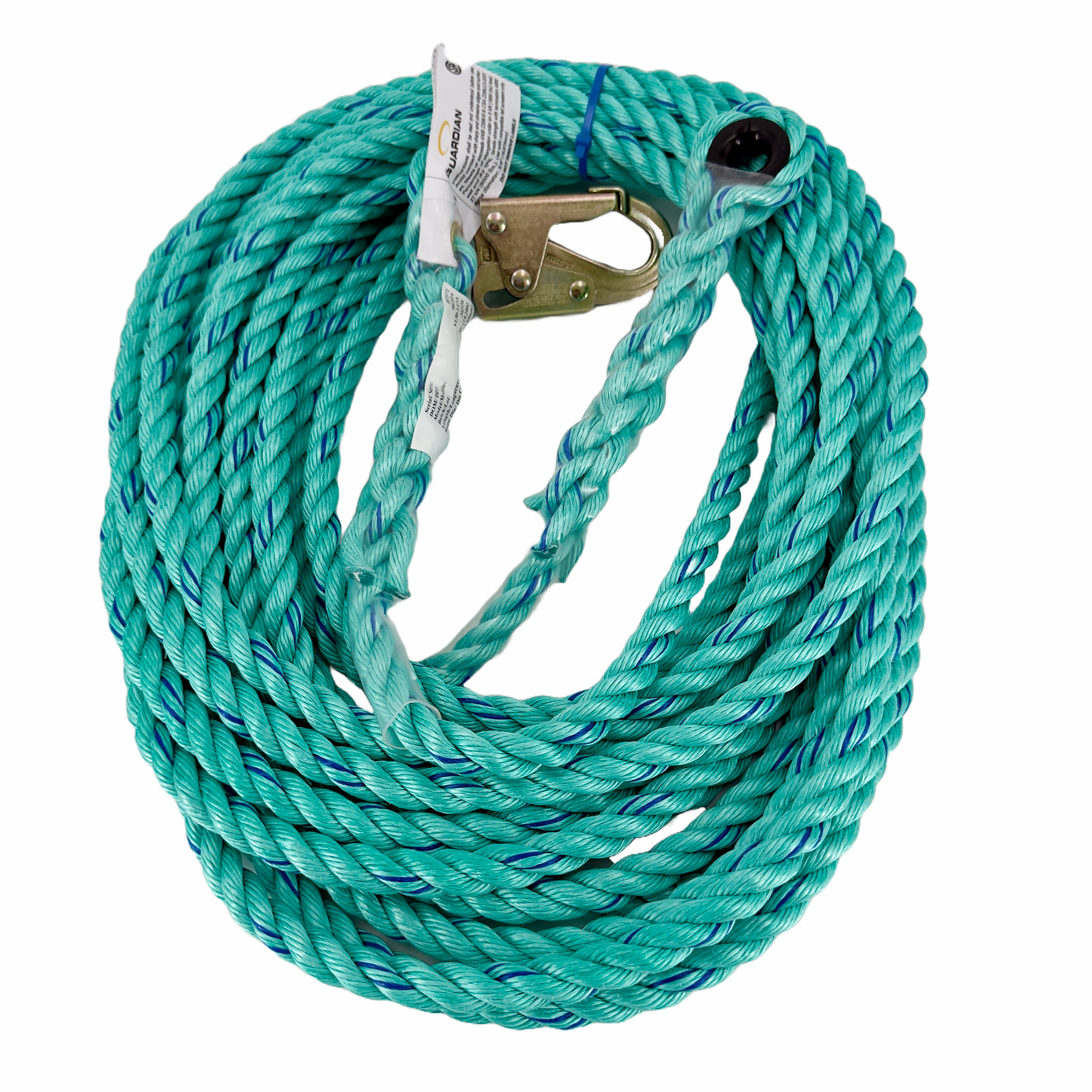 5/8" PolyPlus Rope Lifeline / Small Hook / Thimble / CSA Standard