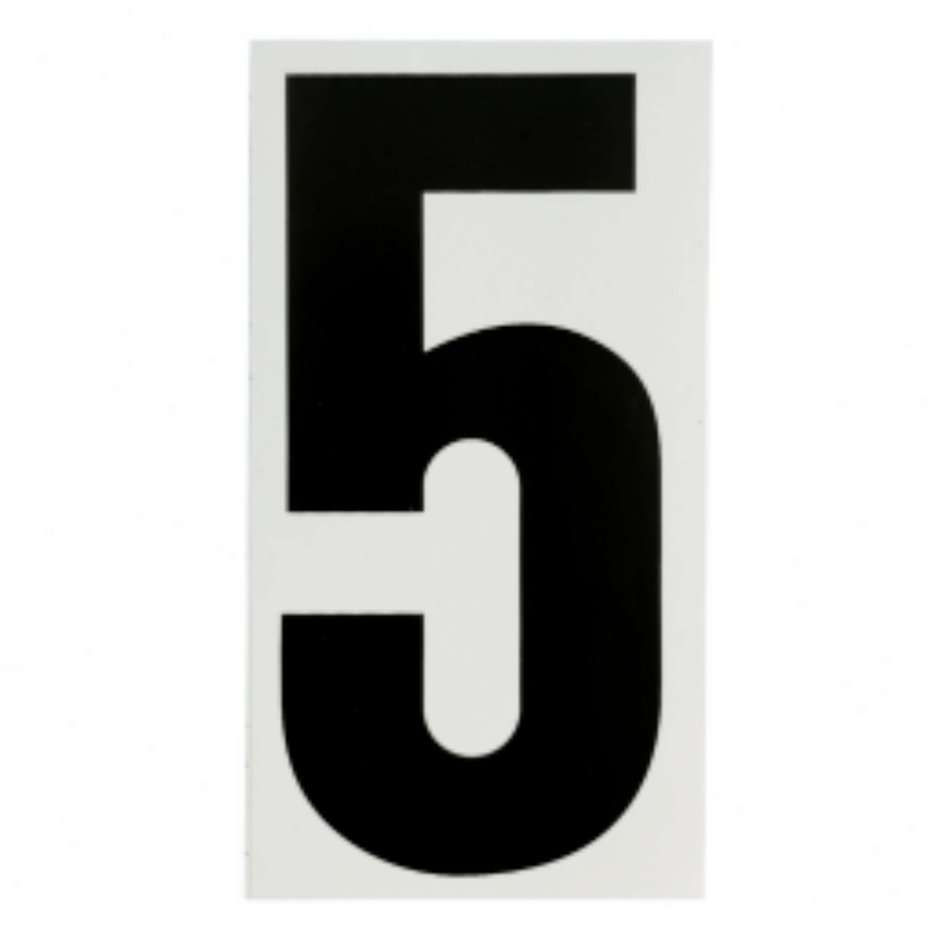 Placard - Number