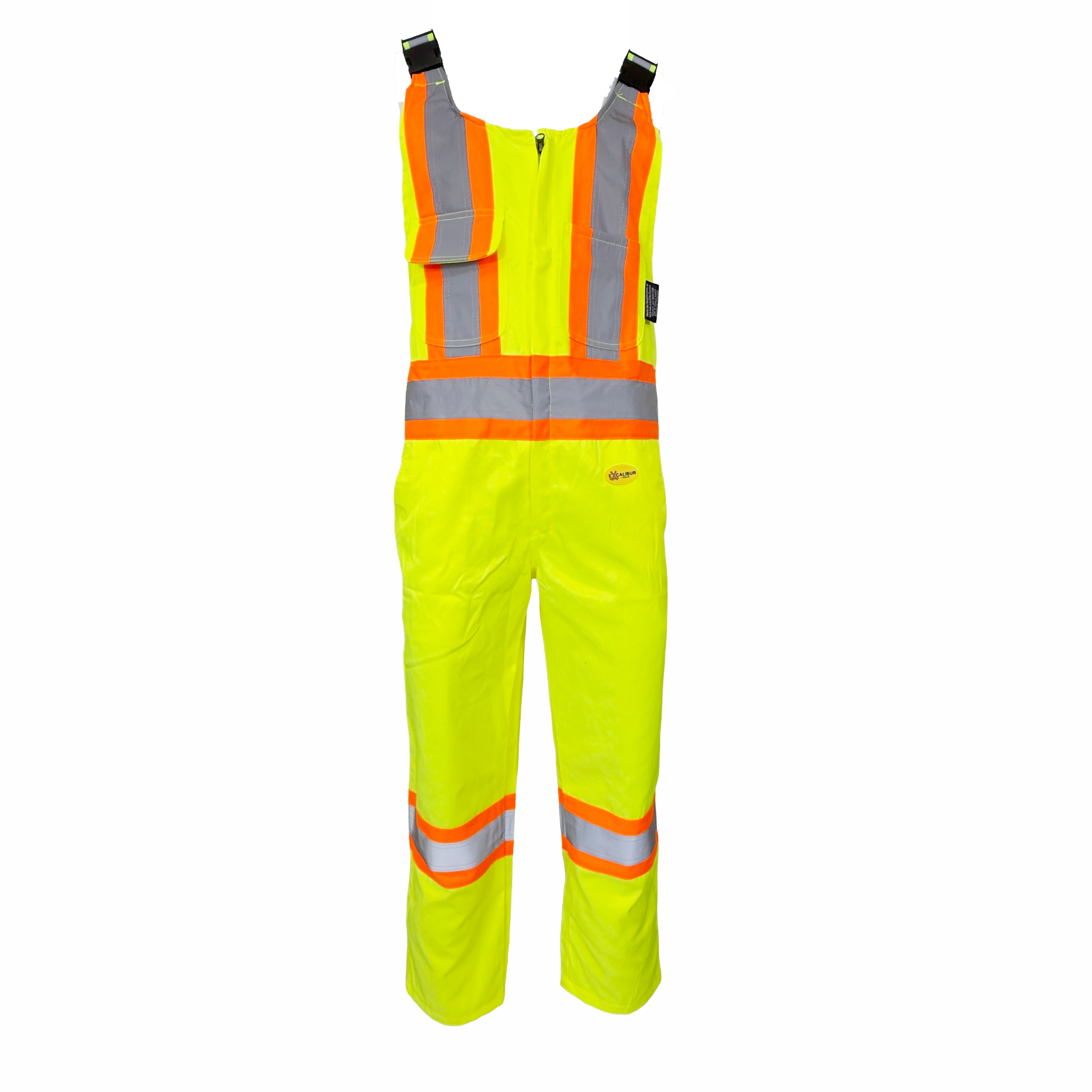 Bib Overalls ( Yellow ) With 4" Reflective Striping