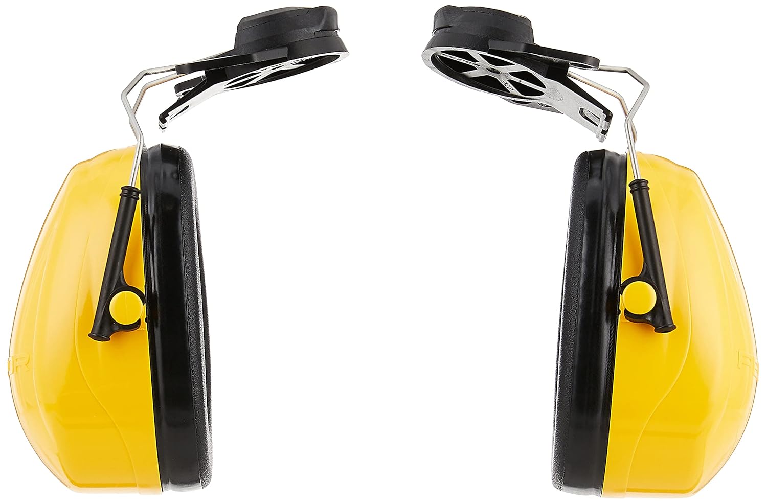 3M™ PELTOR™ Optime™ 98 Earmuffs, H9P3E, hard hat attached