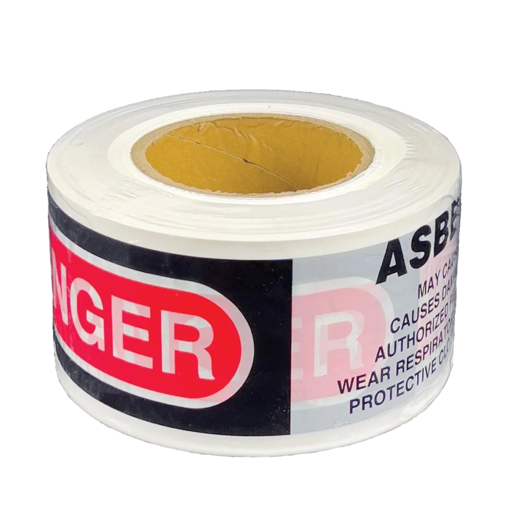 Barricade Tape, Danger Asbestos Hazard