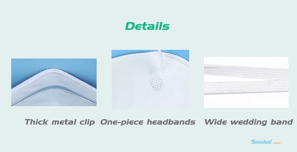 Benehal N95 Mask NIOSH Approved Respirators (20/box)