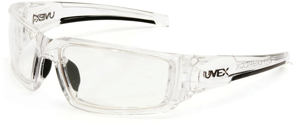 Hypershock™ Safety Glasses – Clear Frame with Photochromic Anti-Fog Lens