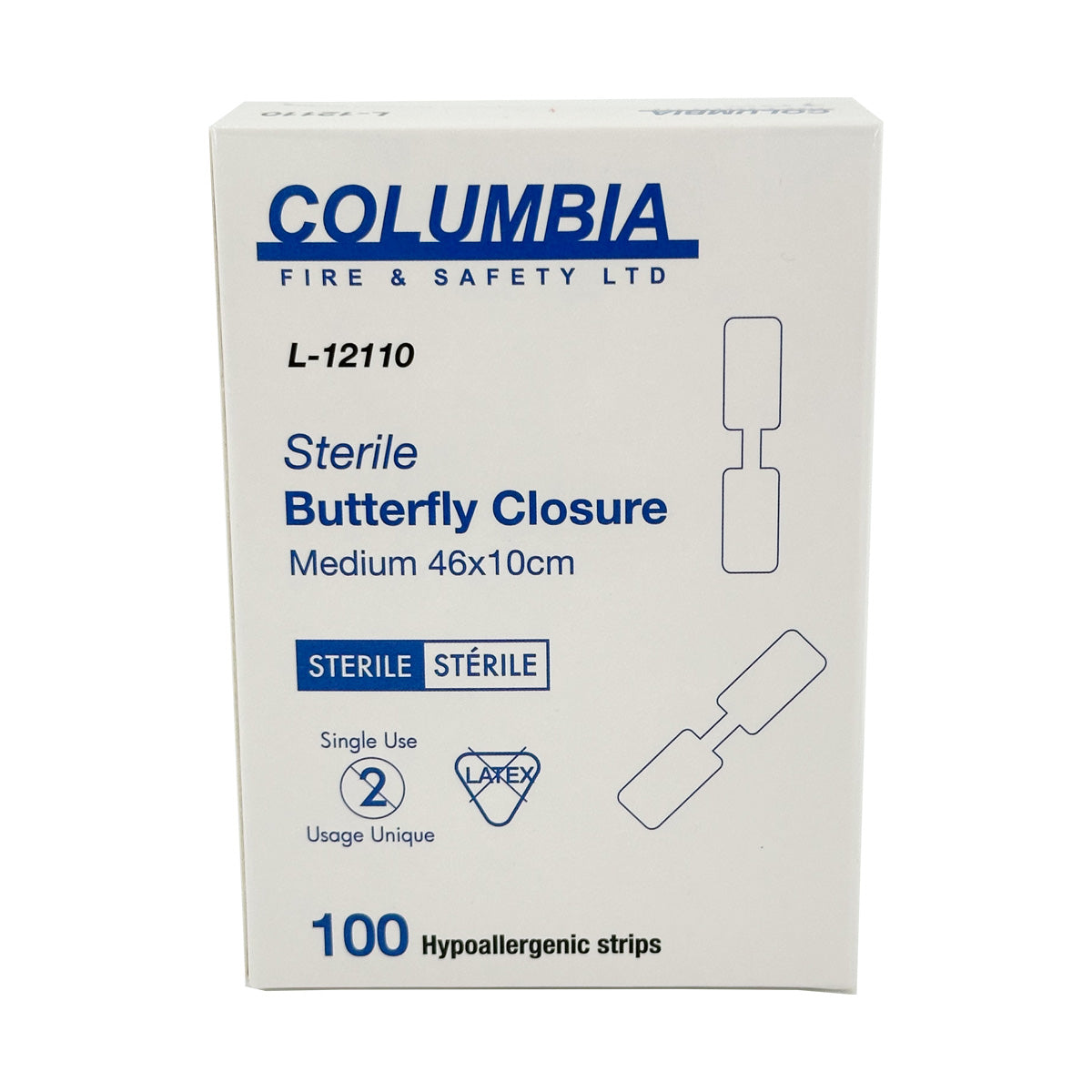 Butterfly Closure ( Medium ) 1 x 4.6cm