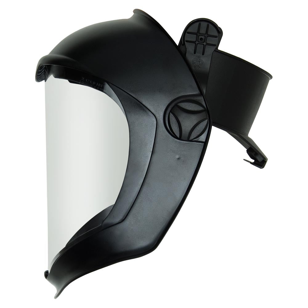 Bionic Face Shield with Hard Hat Adapter and Clear Polycarbonate Anti-Fog/Hardcoat Visor