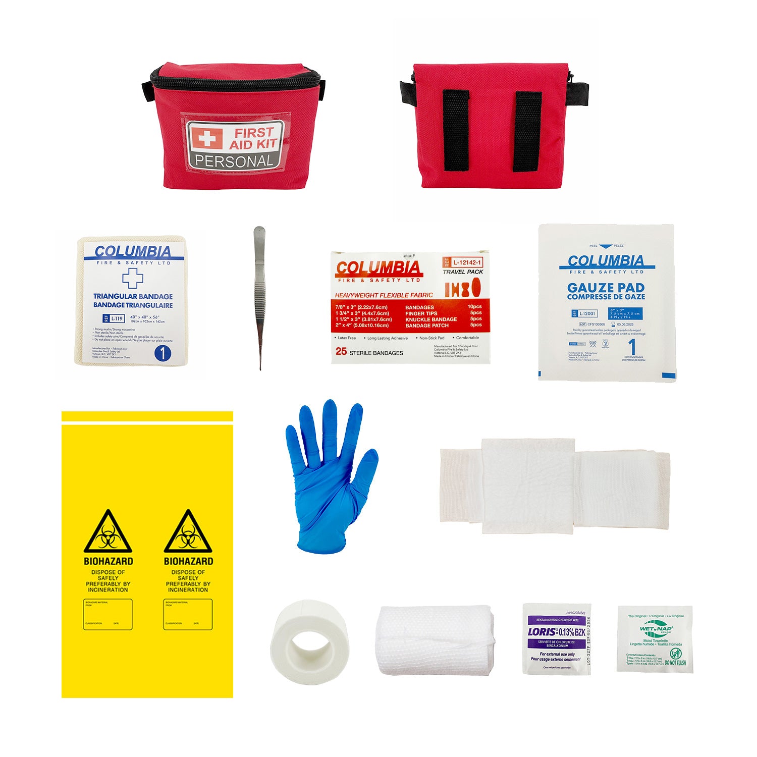 Worksafe BC ( Personal ) First Aid Kit