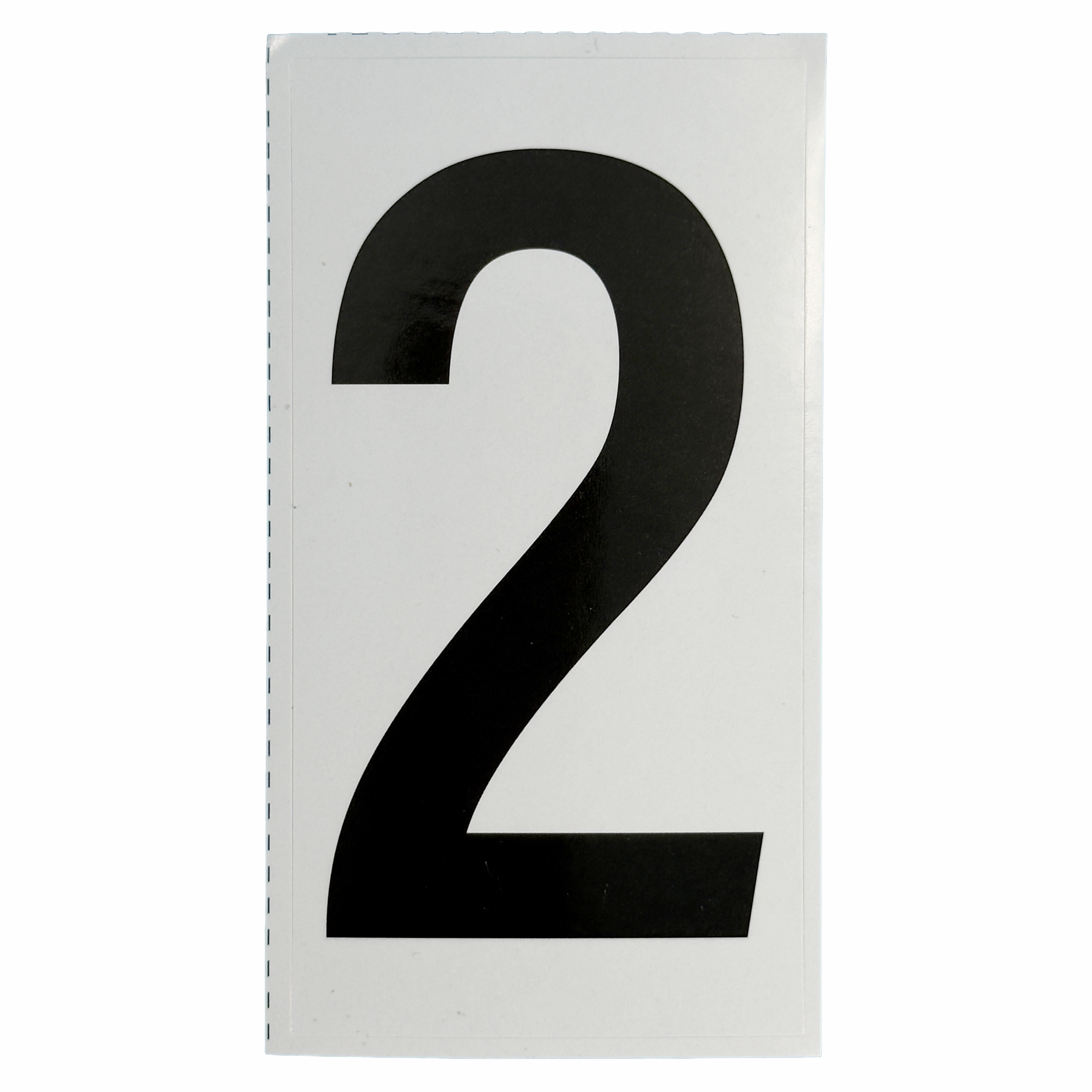 Placard - Number