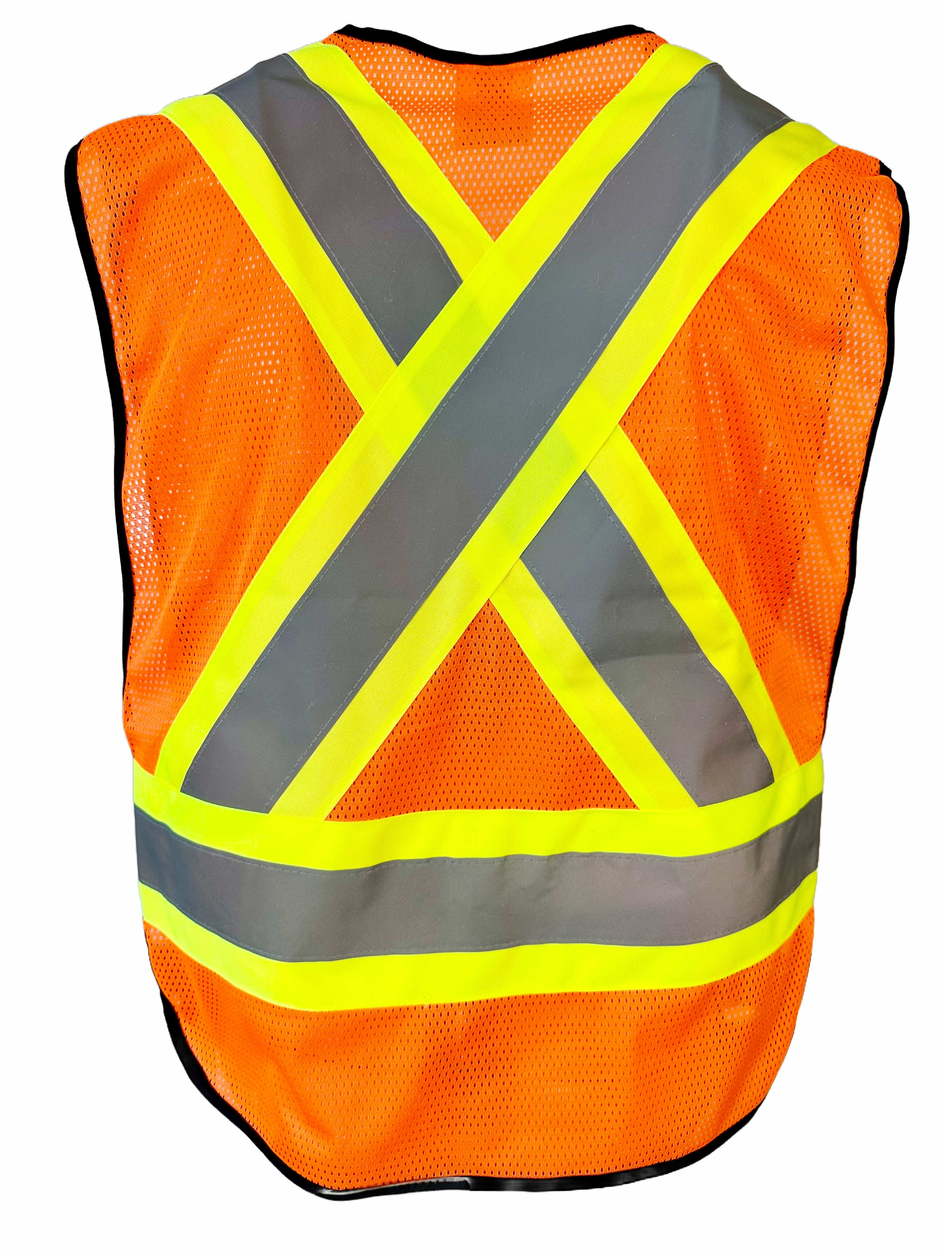 Mesh Traffic Vest W/ Reflective Tape