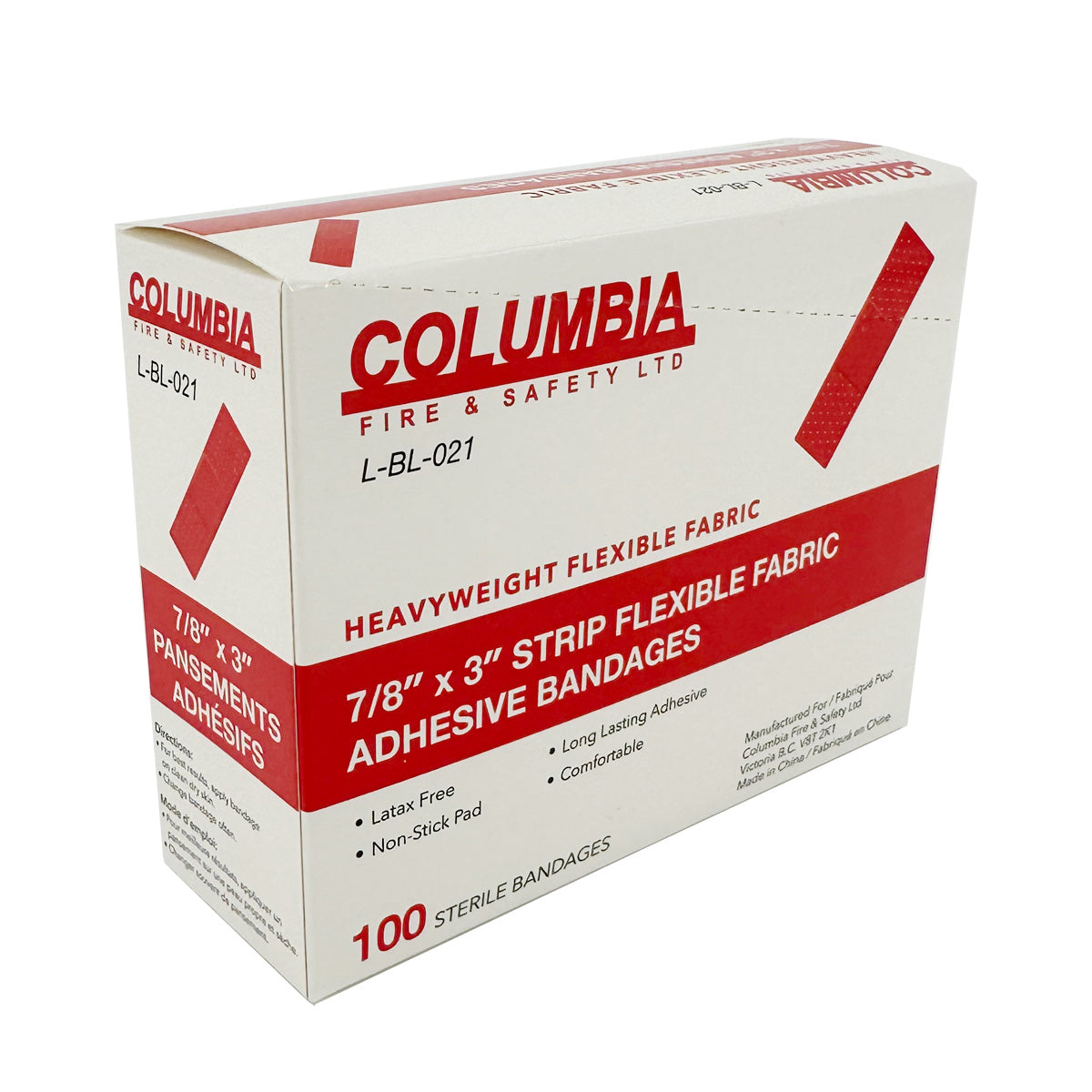 Bandaids ( STRIP ) HW Fabric 7/8" X 3" ( 2.23cm x 7.62cm )