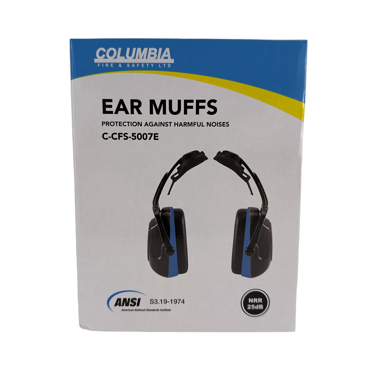 Columbia Ear Muffs ( 25 DB ) Cap Mount Style ( Type 2 Hard Hat )