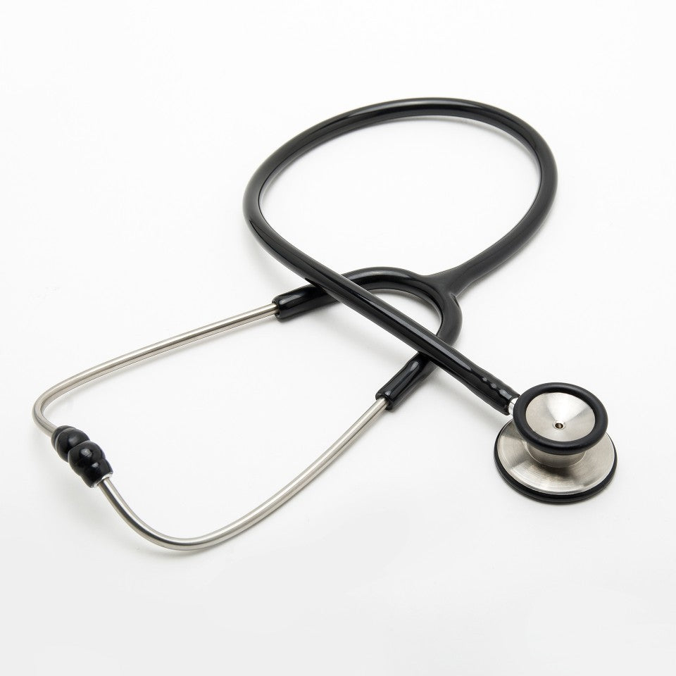 Stethoscope Dual Head Black ( Deluxe )