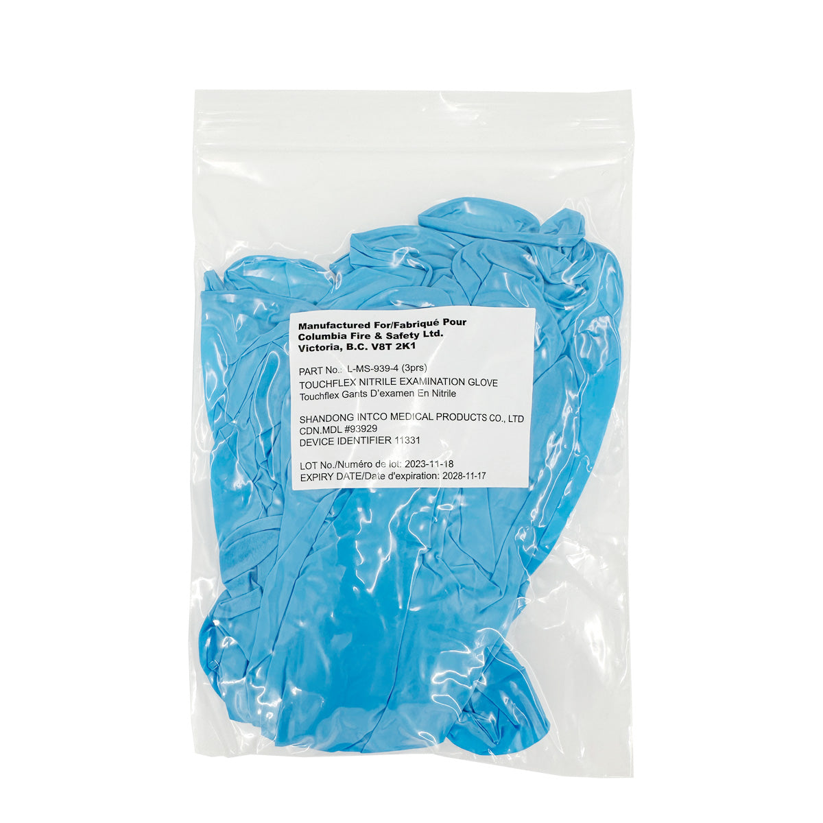 Nitrile Gloves F/ First Aid Kits